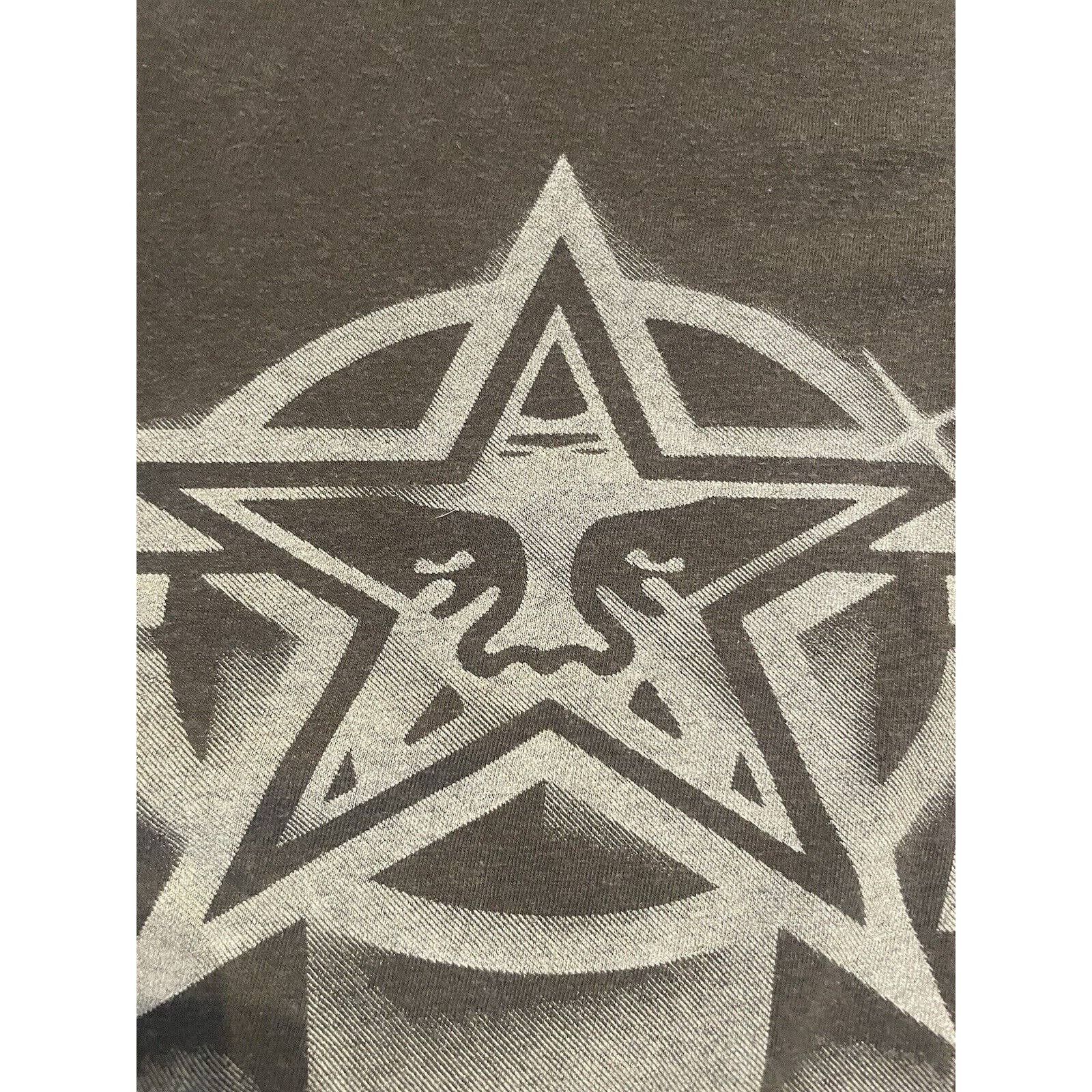 Obey Vintage Obey T-shirt Small Andre Shepard Black MADE IN USA Size US M / EU 48-50 / 2 - 4 Thumbnail