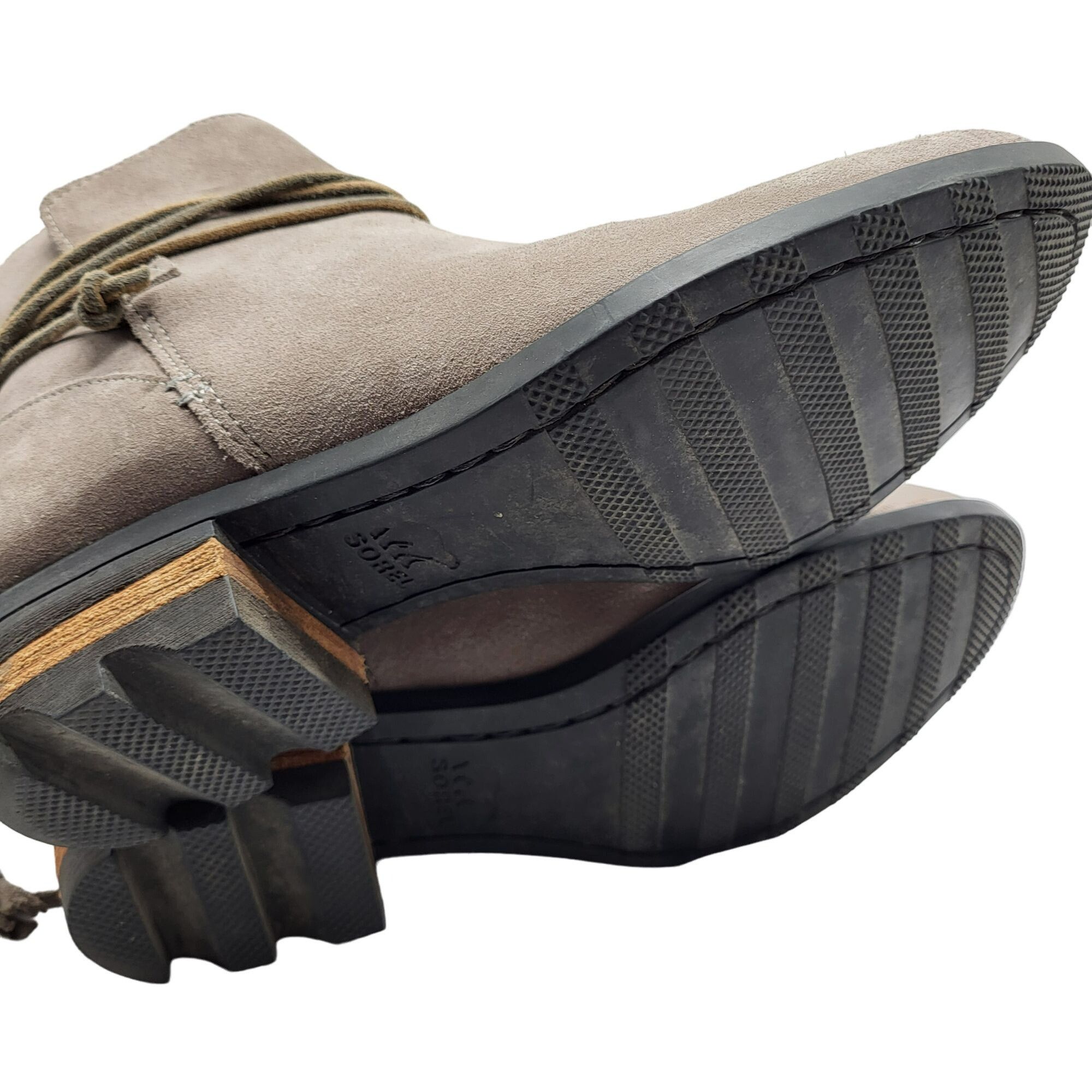 SOREL Sorel Farah Short Boot Tassel Accents Grey Suede Leather Wom Size US 8.5 / IT 38.5 - 3 Thumbnail