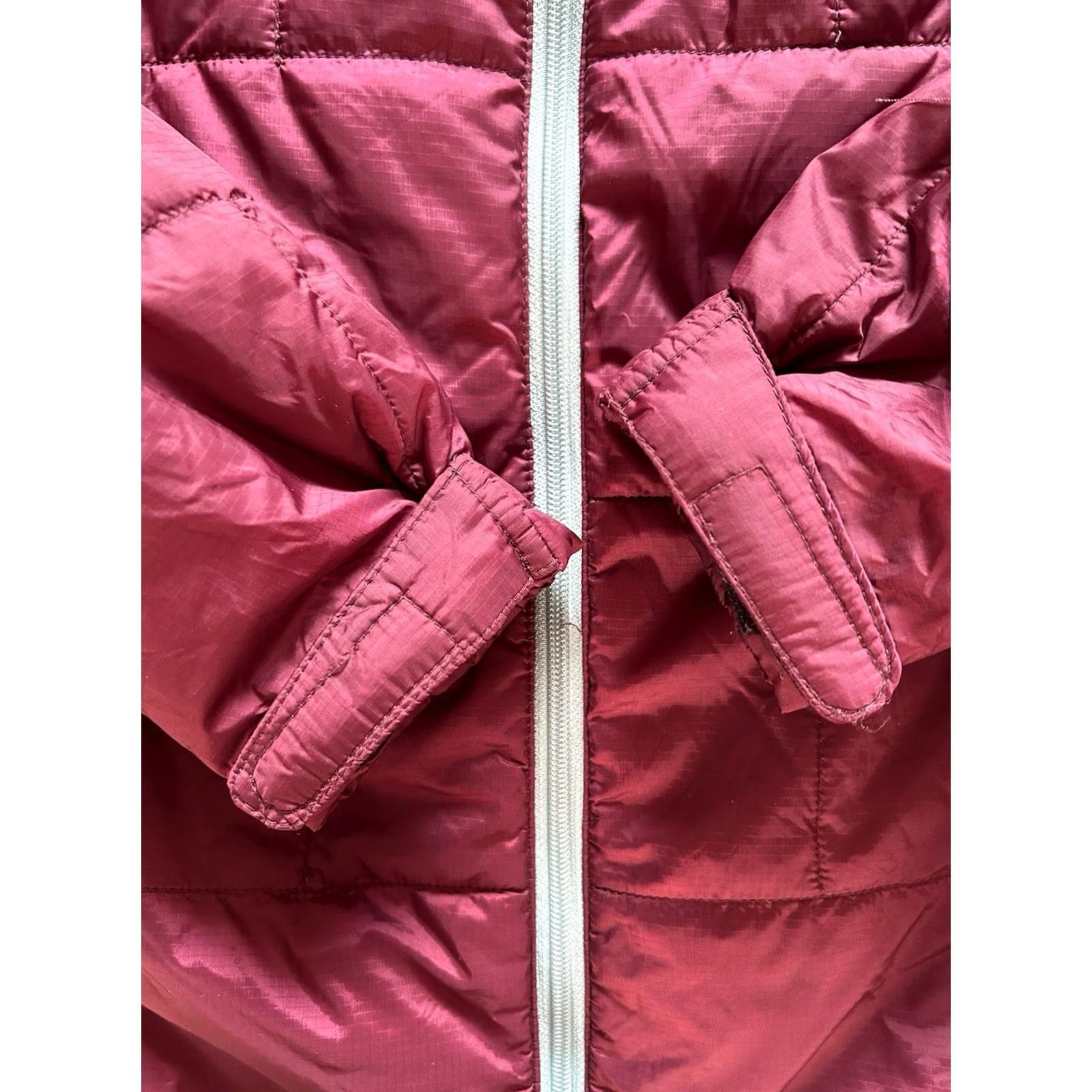 Camper VINTAGE CoalaTree Jacket Womens Large Camper Hooded Jacket Coat Red Green Casual Size L / US 10 / IT 46 - 6 Thumbnail