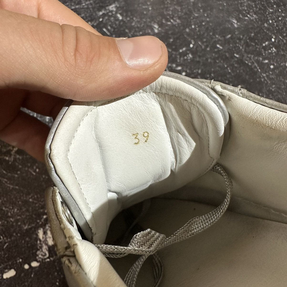 MCM MCM - Women’s Monogram Silver Leather Sneakers Size 39 Size US 9 / IT 39 - 15 Thumbnail