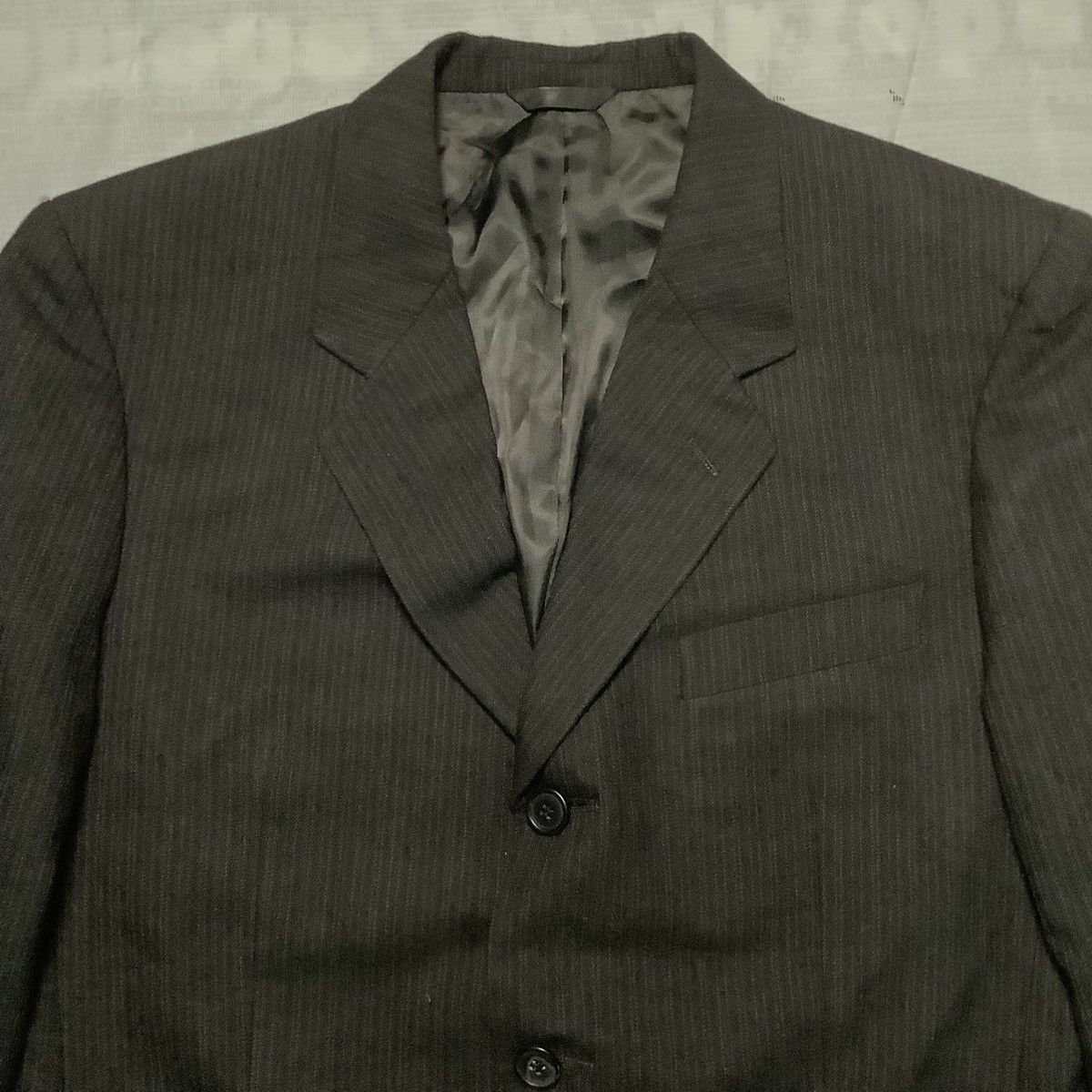 Yohji Yamamoto Yohji Yamamoto A.A.R Stripe Blazer 2014 Size 42R - 2 Thumbnail