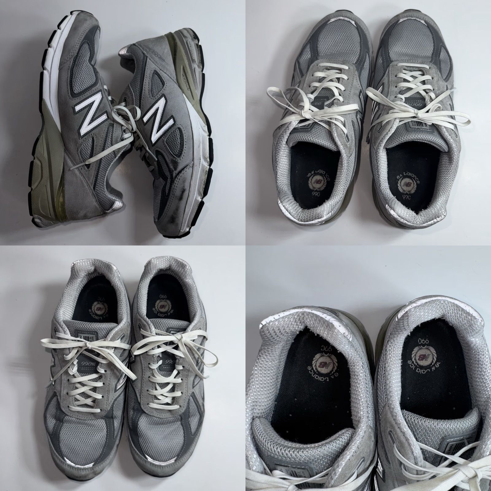 New Balance New Balance Sneaker Women’s 990v4 Made in USA Grey Silver Size 9.5 2E Size US 7.5 / IT 37.5 - 8 Thumbnail