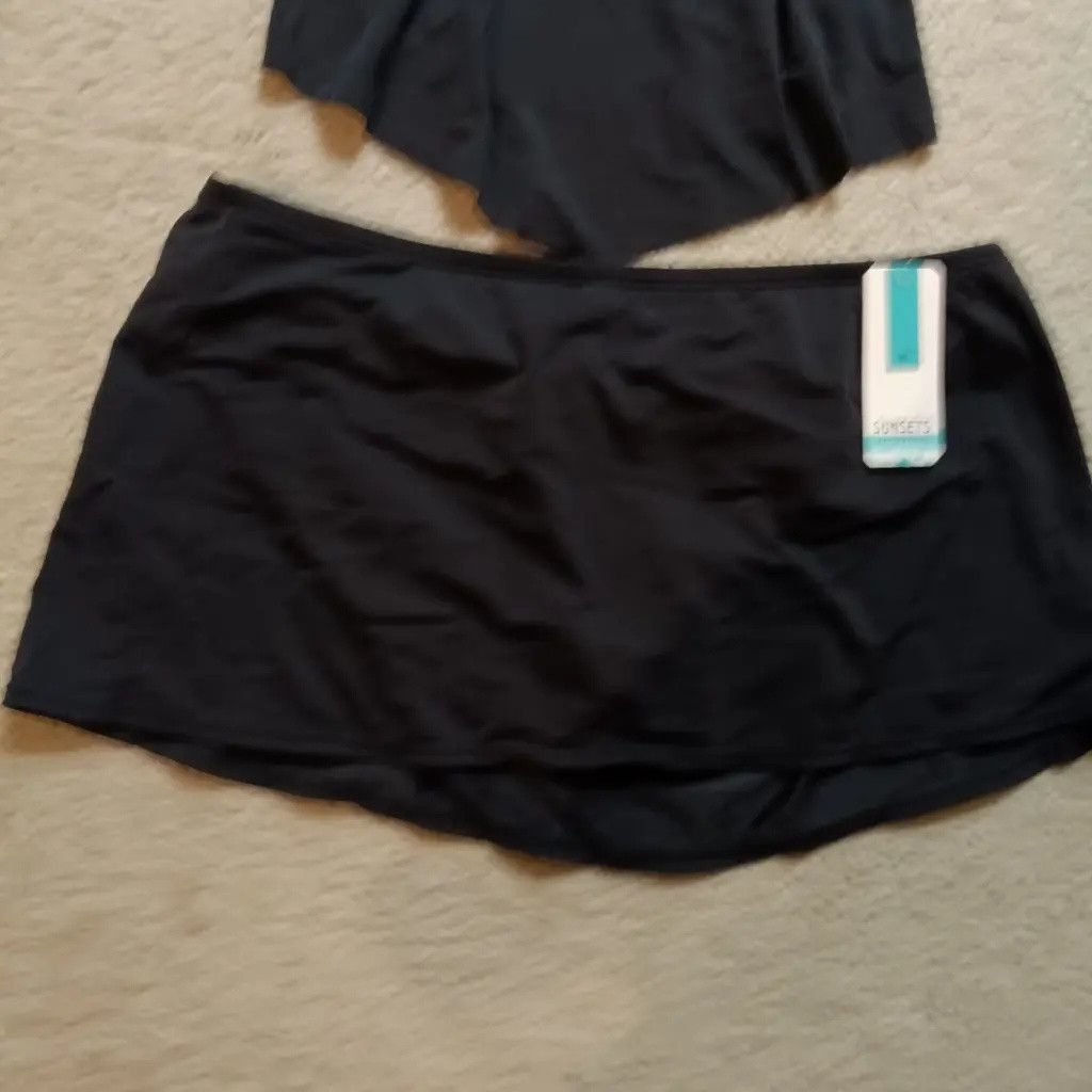 Other Black Ruffle Tankini & Skirt Set — Size XL Size XL / US 12-14 / IT 48-50 - 3 Thumbnail