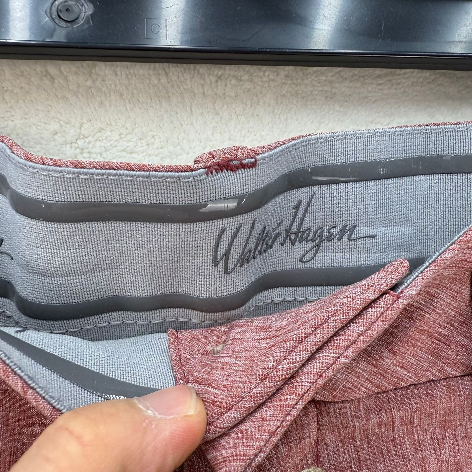 Walter Steiger WALTER HAGEN MEN'S 32X30 NEW MAROON PERFECT 11 GOLF PANTS Size US 32 / EU 48 - 5 Thumbnail
