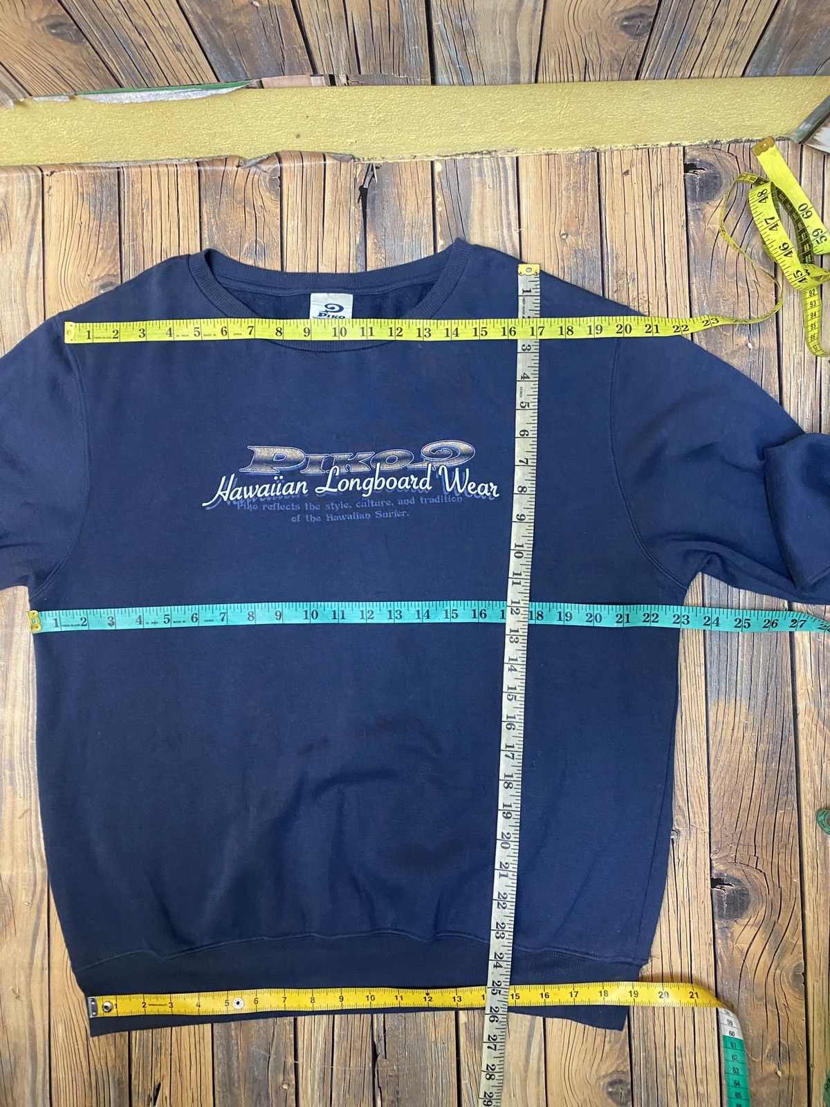 Alexander Julian × Beauty Beast × Vintage Vintage piko hawaiian longboard crewneck sweatshirt Size US L / EU 52-54 / 3 - 10 Thumbnail