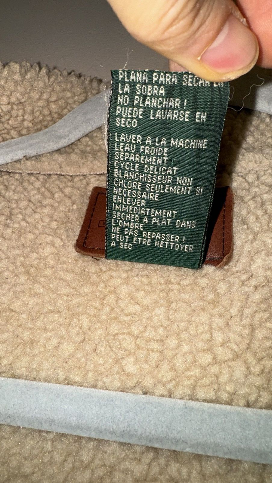 Polo Ralph Lauren × Ralph Lauren × Vintage Ralph Lauren Brown Sheepskin coat jacket vintage rare 90s Size US M / EU 48-50 / 2 - 4 Thumbnail