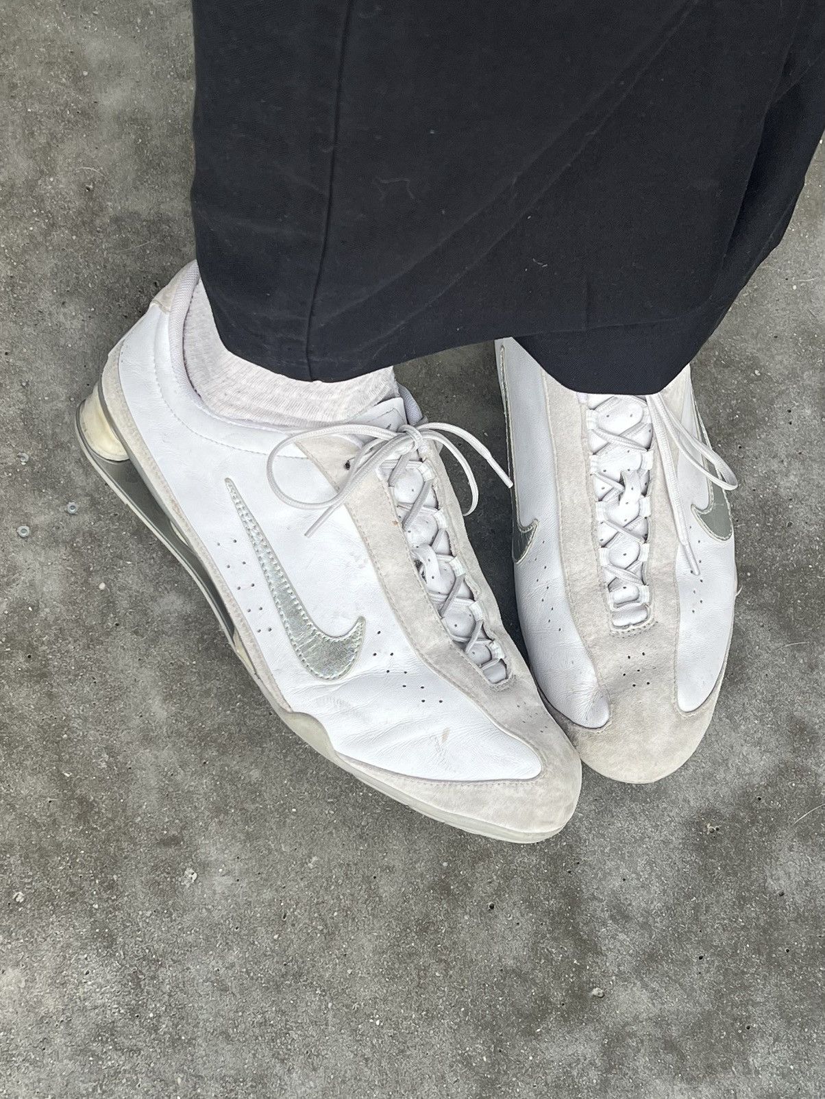 Nike × Vintage Vintage y2k nike shox revival low sneakers 00s drill hype Size US 8 / EU 41 - 1 Thumbnail