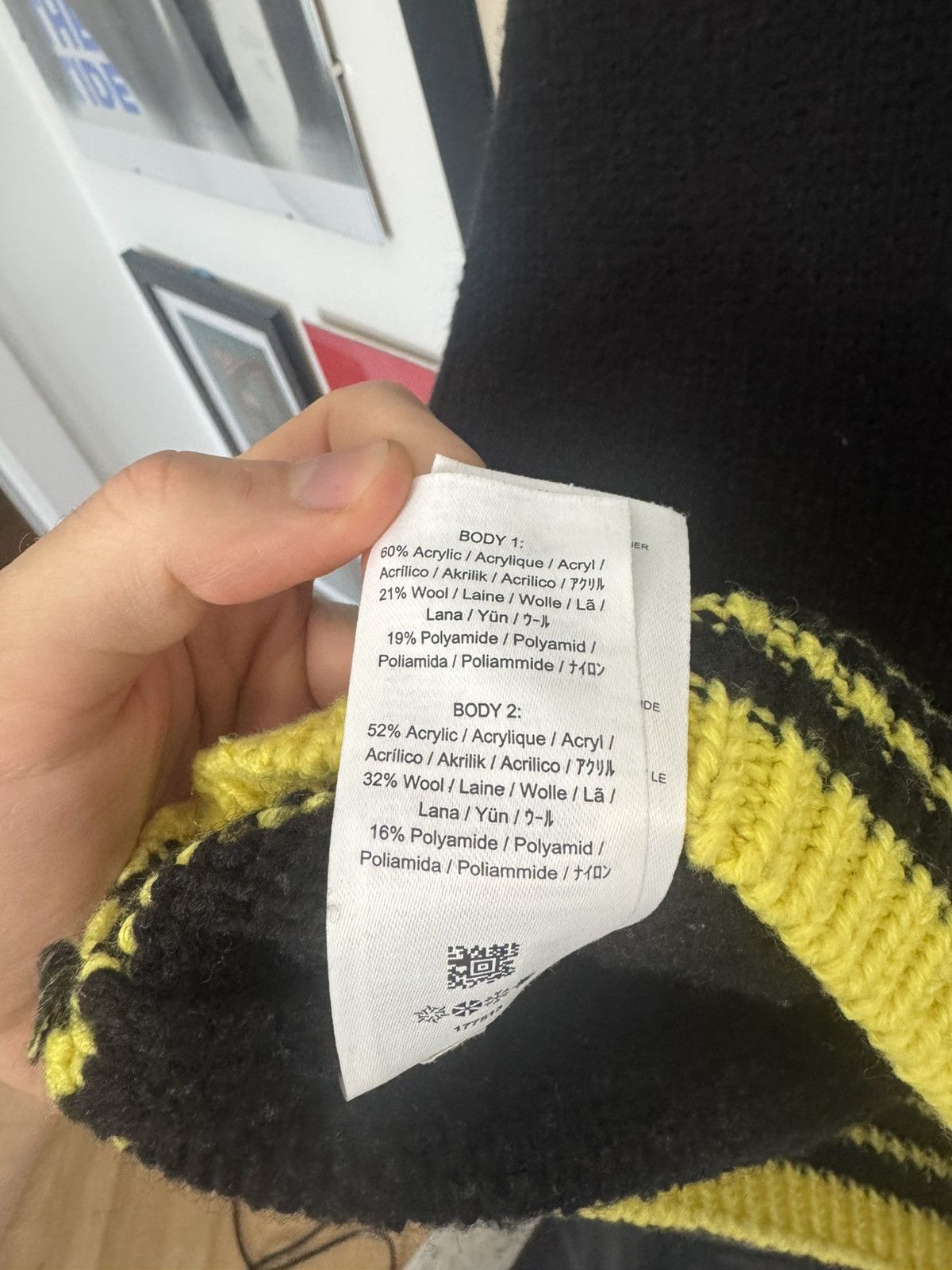 Raf Simons Raf Simons X Fred Perry knitted vest rare designer black Size US M / EU 48-50 / 2 - 7 Thumbnail