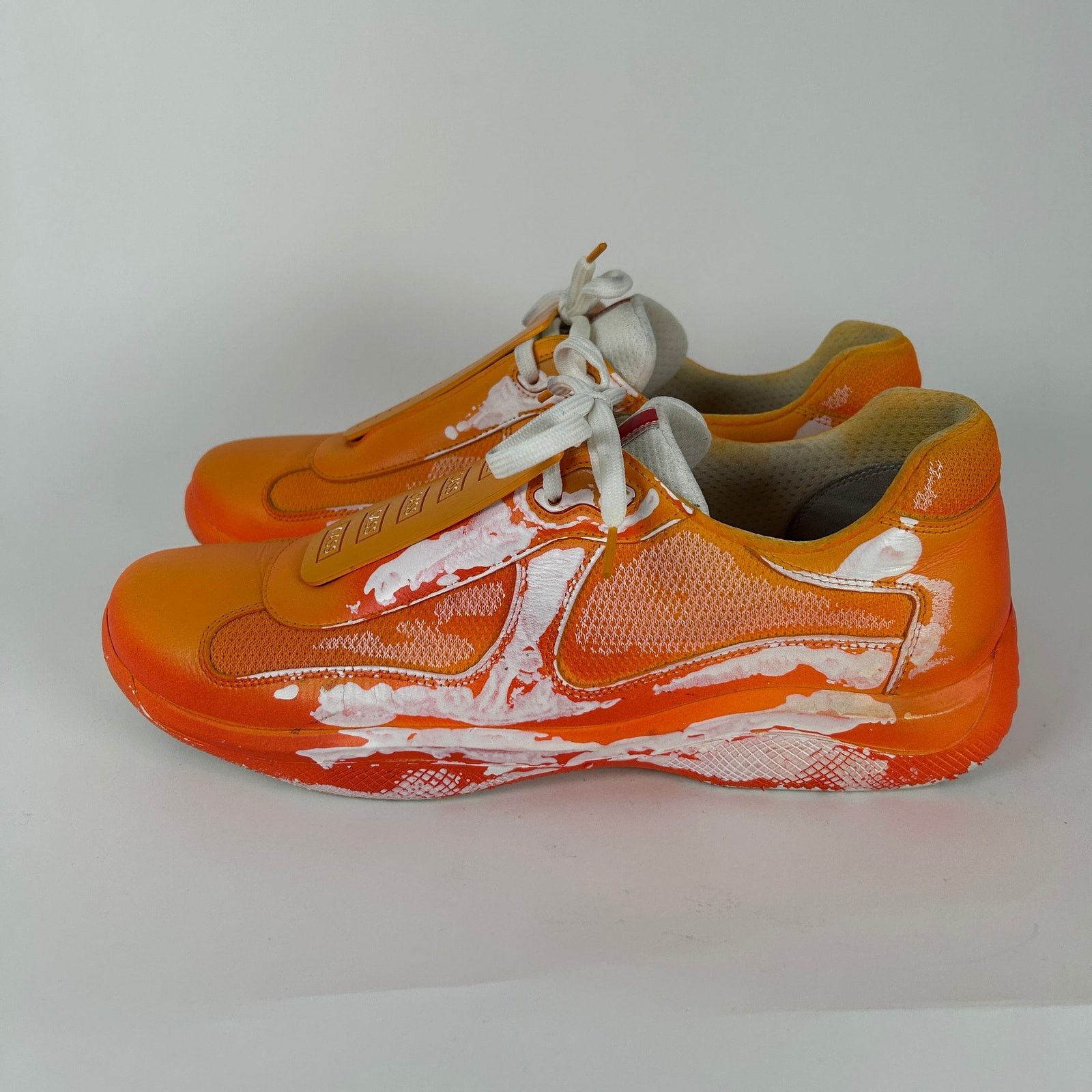 Prada Prada x Cassius Hirst Orange 'Sust4in' Cups Size 9 Size US 10.5 / EU 43-44 - 4 Thumbnail