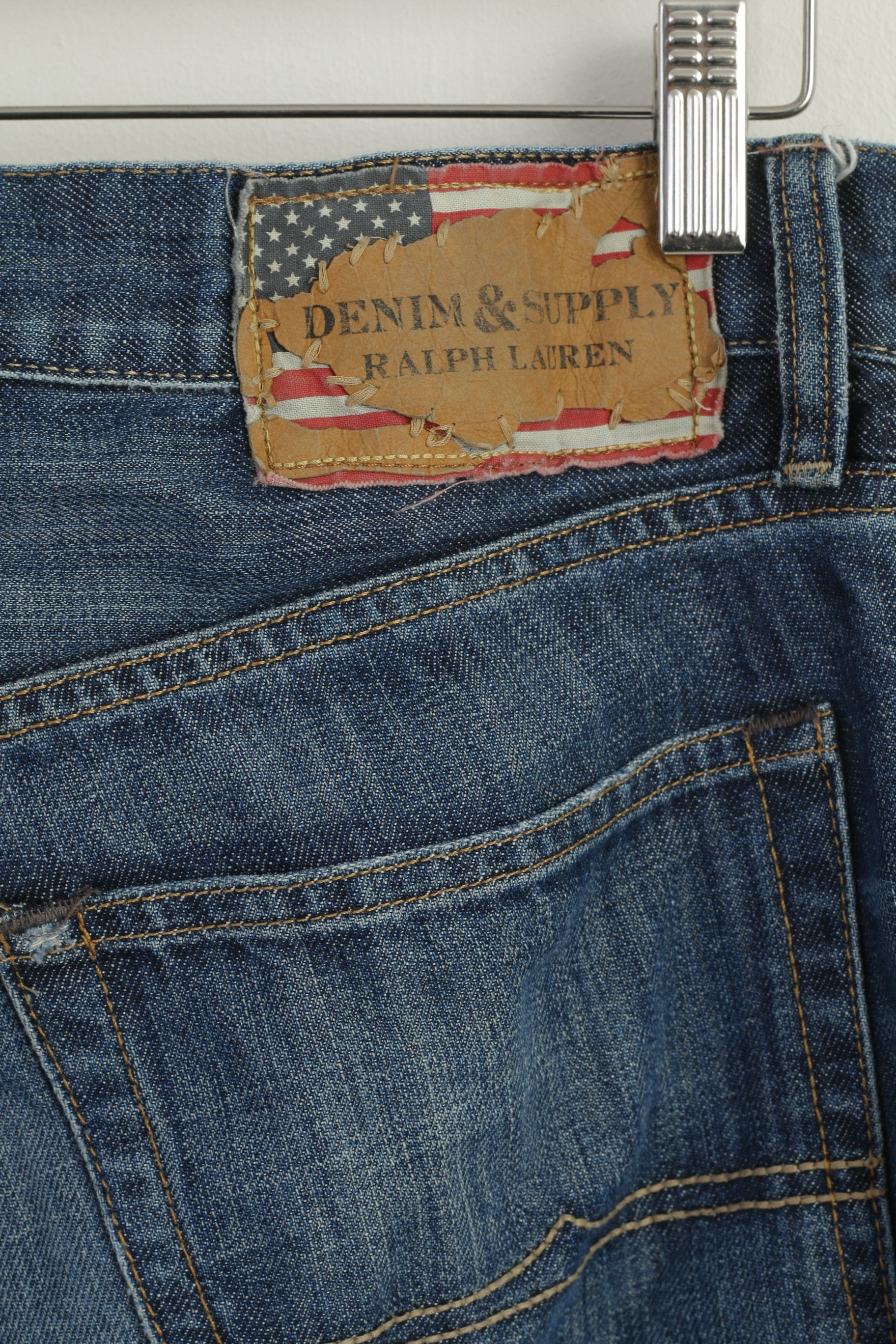 Denim & Supply Ralph Lauren Denim & Supply Ralph Lauren Men 31 Trousers Navy 9647 Size US 31 - 6 Thumbnail