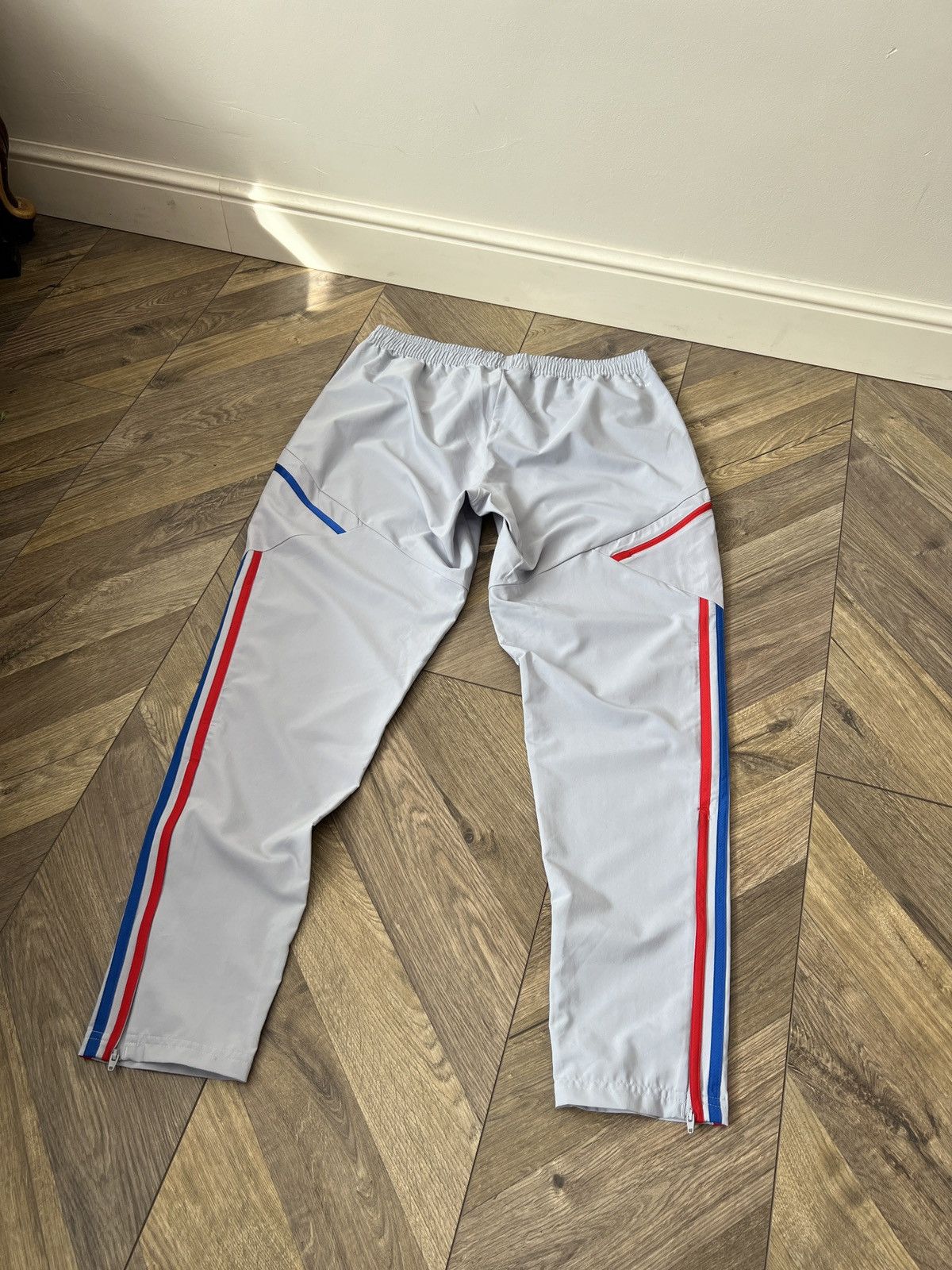 Adidas Vintage Adidas Olympique Lyon Pants Football Track Bottoms Size US 33 - 17 Thumbnail