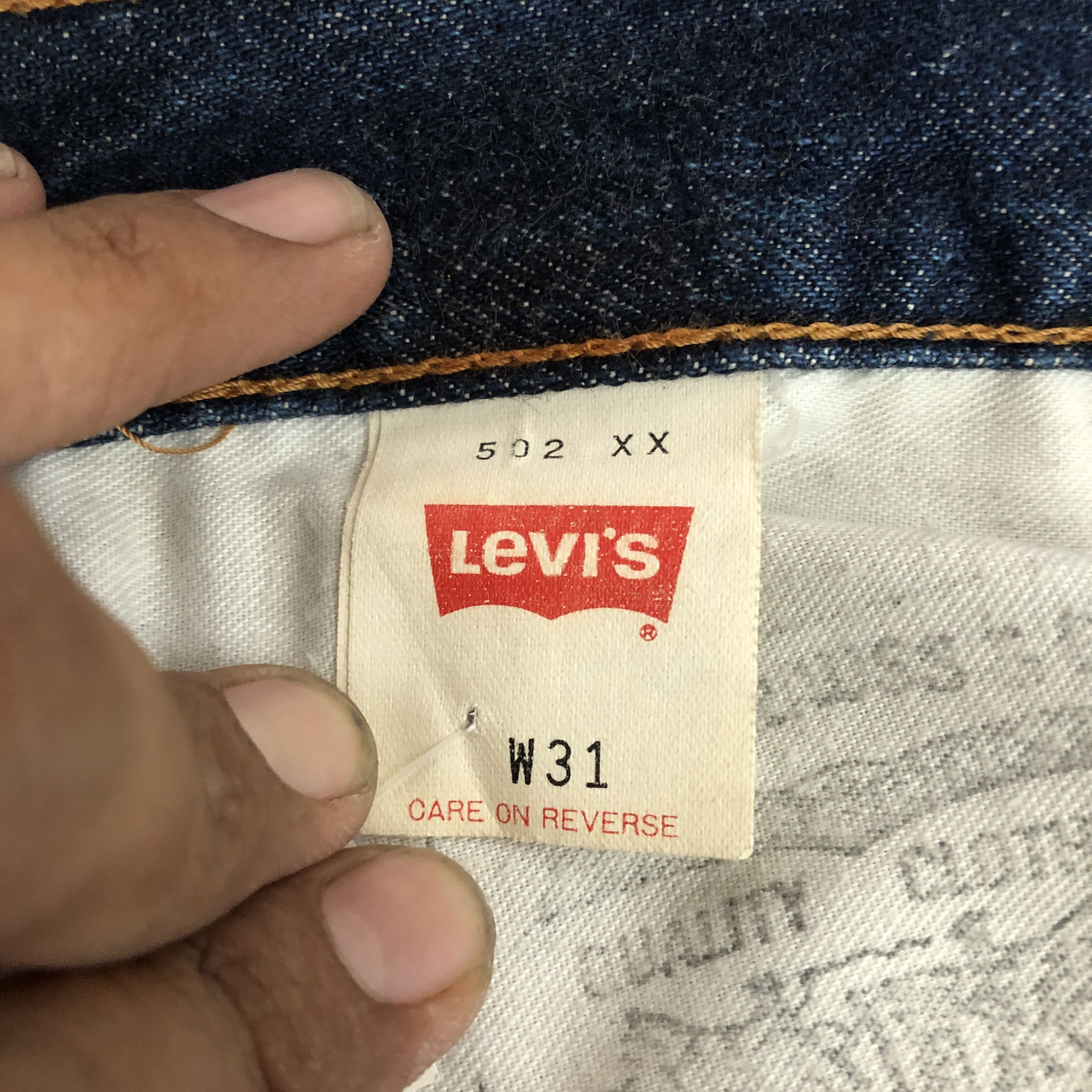 Levi's Vintage Levis Selvedge Distressed Jeans Levis Redline Denim Size US 30 / EU 46 - 10 Thumbnail