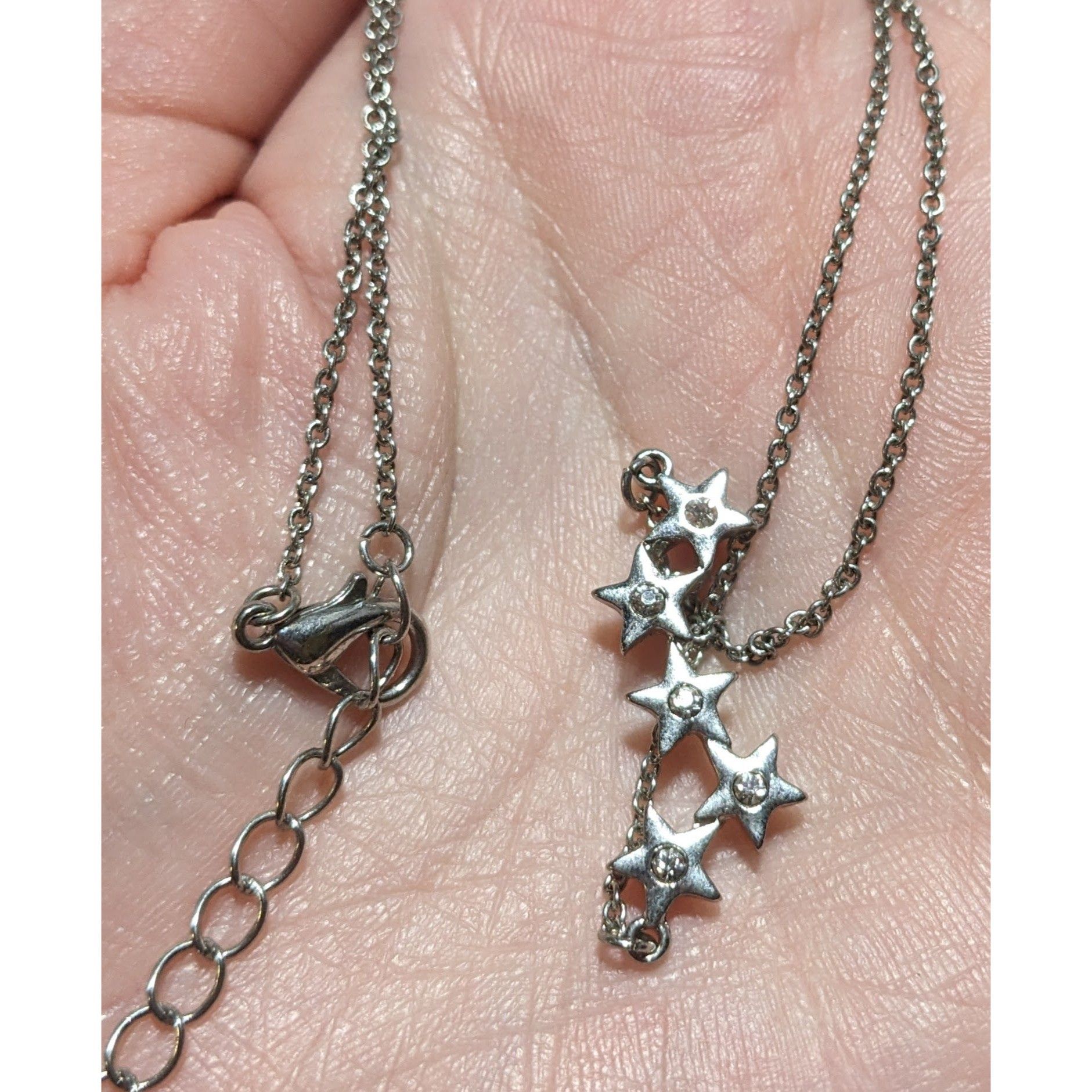 Other Minimalist Silver Sparkling Star Necklace Size ONE SIZE - 8 Thumbnail