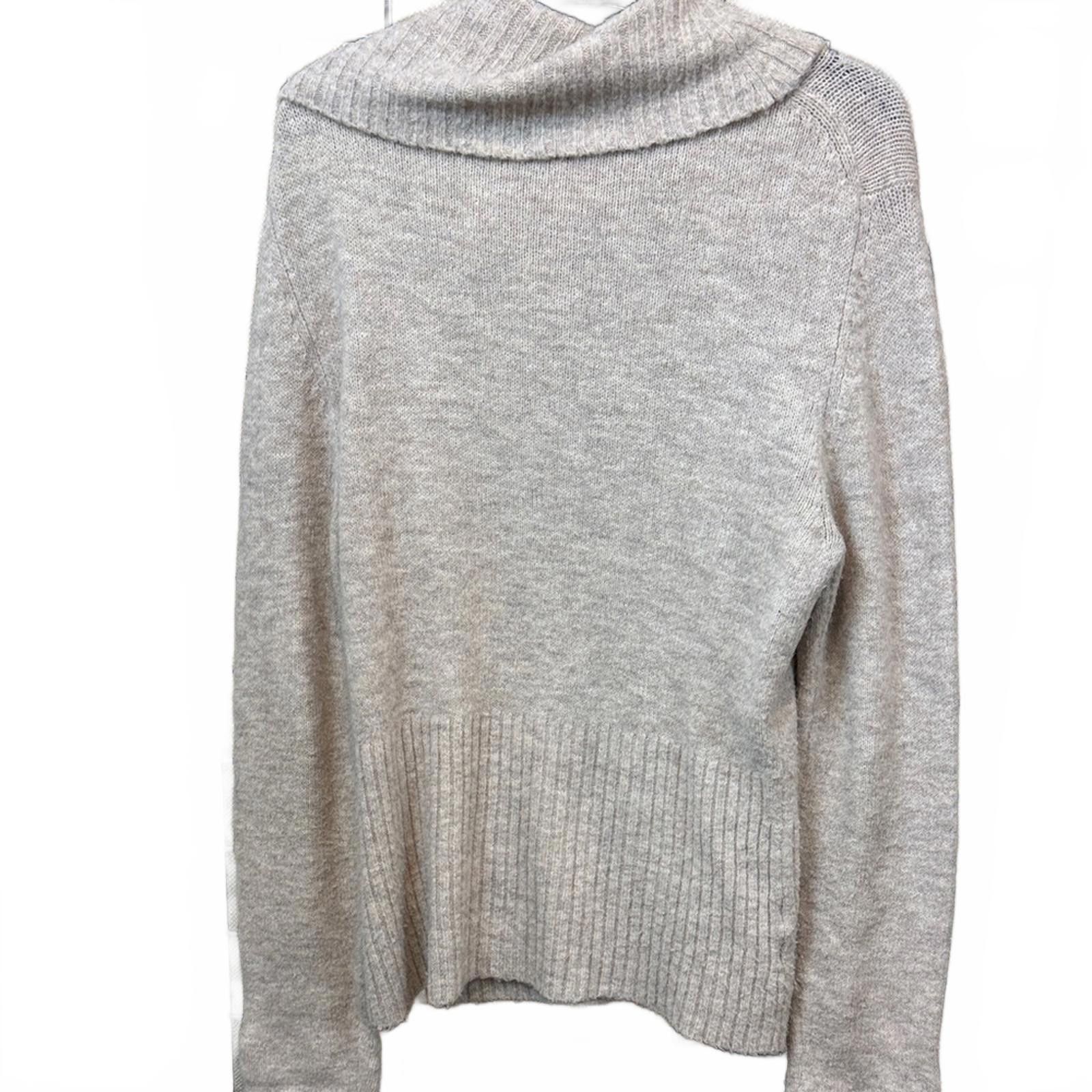 Other LOFT Soft Cream Cowl Neck Sweater Size M / US 6-8 / IT 42-44 - 3 Thumbnail