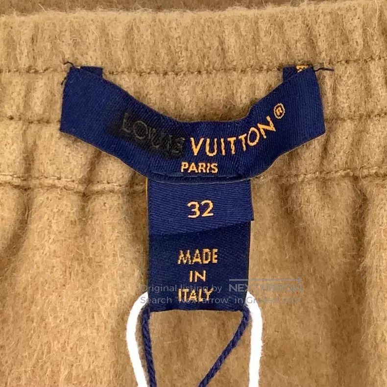 Louis Vuitton Louis Vuitton 24 Dark Brown Leather Label Camel Hair Casua Size US 32 / EU 48 - 7 Thumbnail