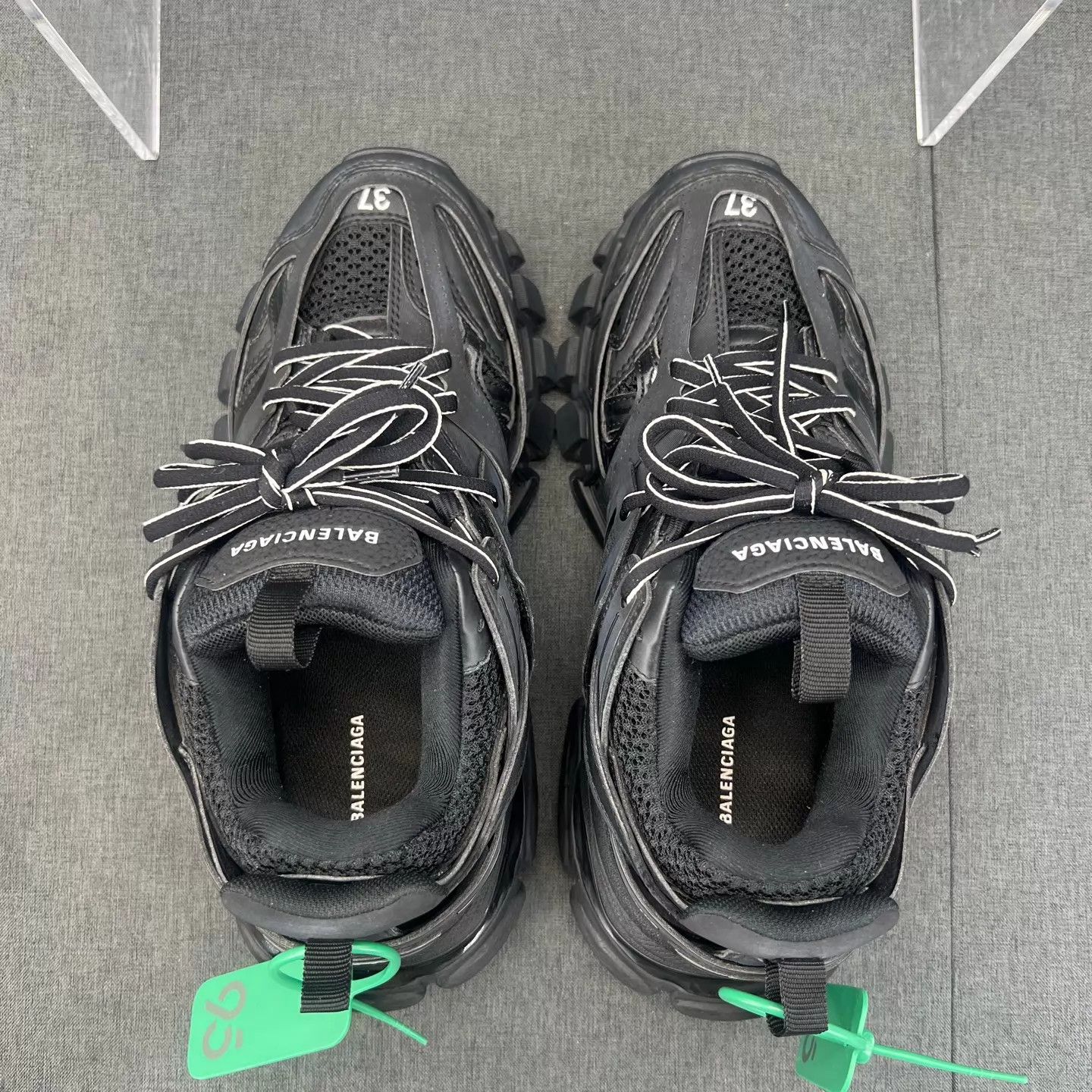 Balenciaga Balenciaga Track Black 37 Worn Once (Original Box) Size US 7 / IT 37 - 3 Thumbnail