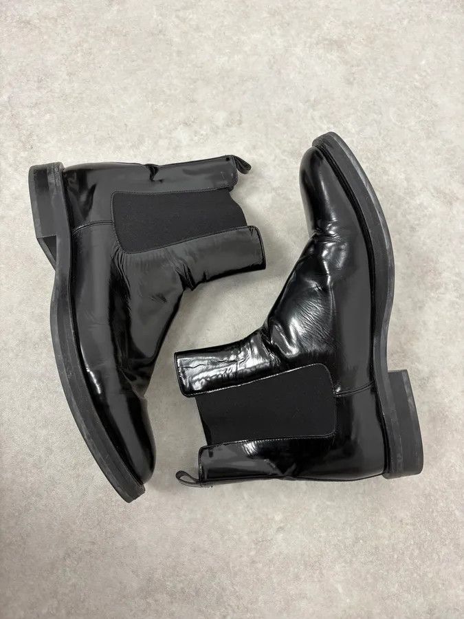 Alexander McQueen 2000s Alexander Mcqueen Black Leather Ankle Boots Size US 8 / EU 41 - 6 Thumbnail