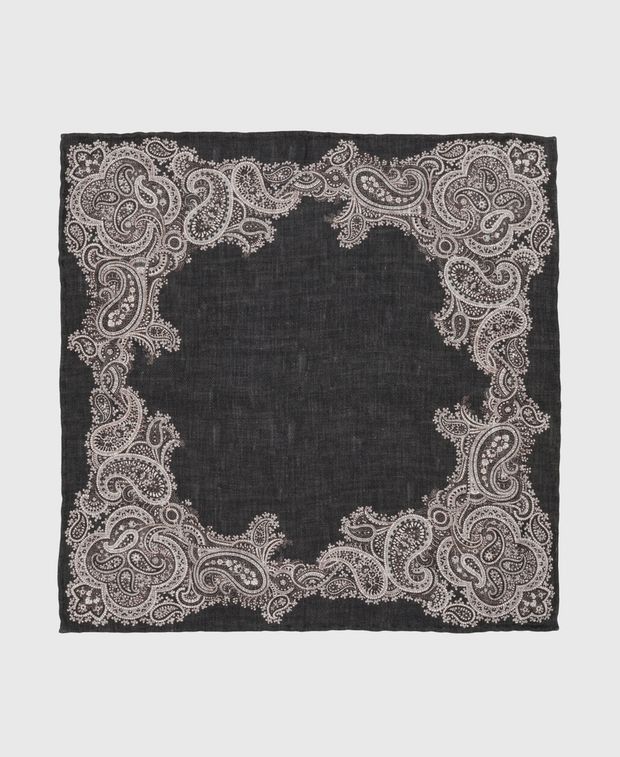 Brunello Cucinelli Silk pocket square Size ONE SIZE - 1 Thumbnail