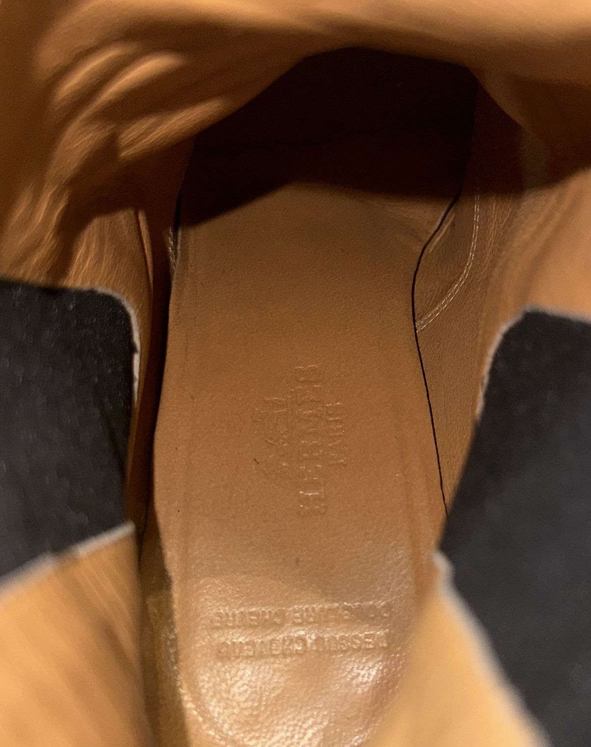 Hermes Hermes Leather Suede Ankle Boots Womens Size 36.5 Authentic Size US 6.5 / IT 36.5 - 12 Thumbnail