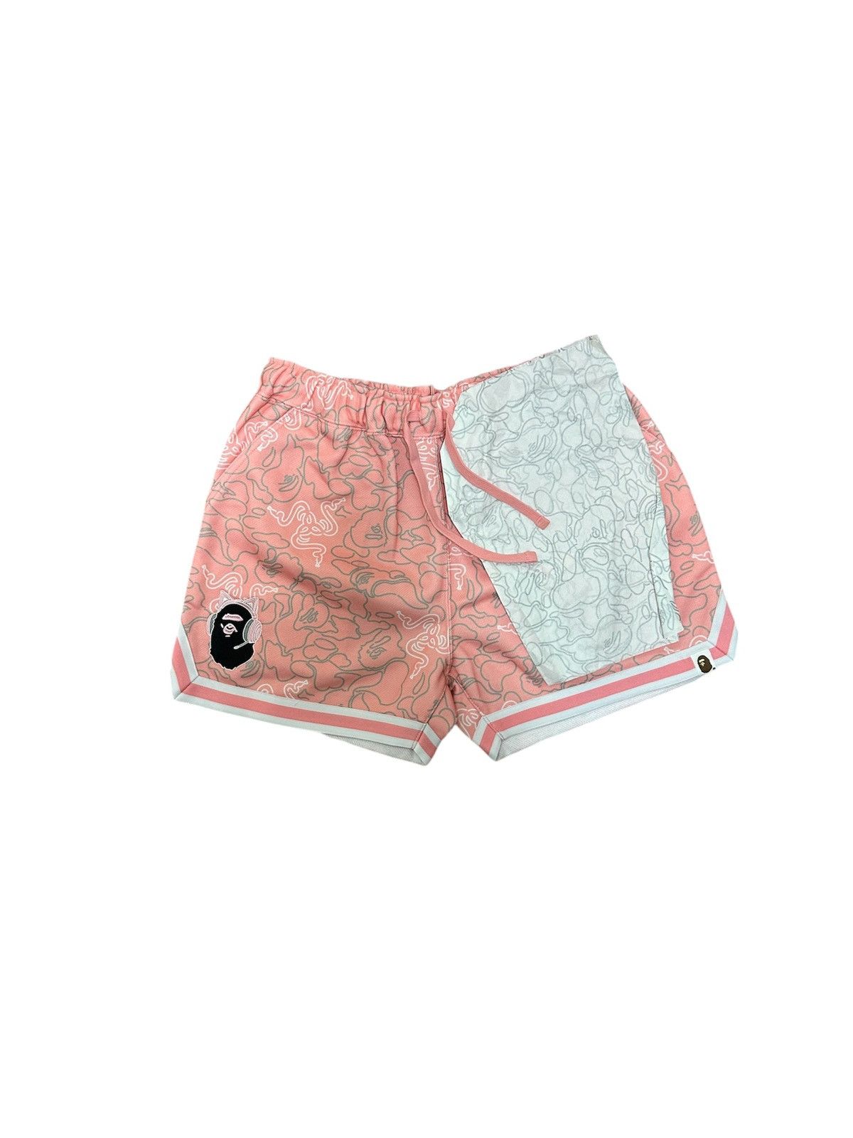 Bape BAPE X Razor neon pink camo short Size 22" - 2 Thumbnail