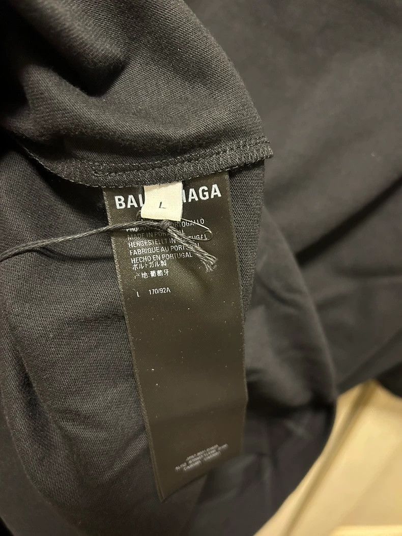 Balenciaga Balenciaga Black Short Sleeve T Size US L / EU 52-54 / 3 - 6 Thumbnail