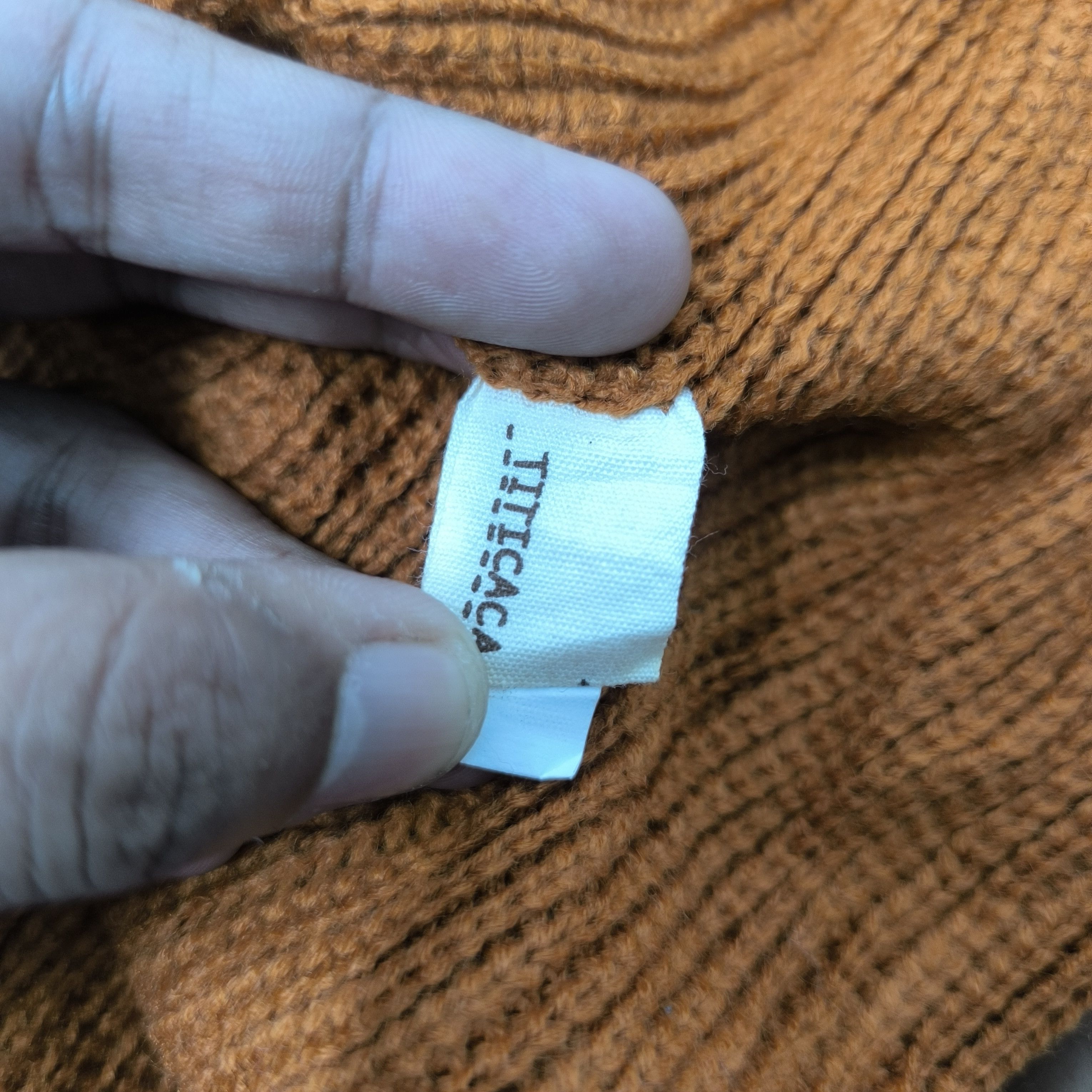 45rpm 💥 Japanese brand titicaca outdoor style short beanie hat Size ONE SIZE - 4 Thumbnail