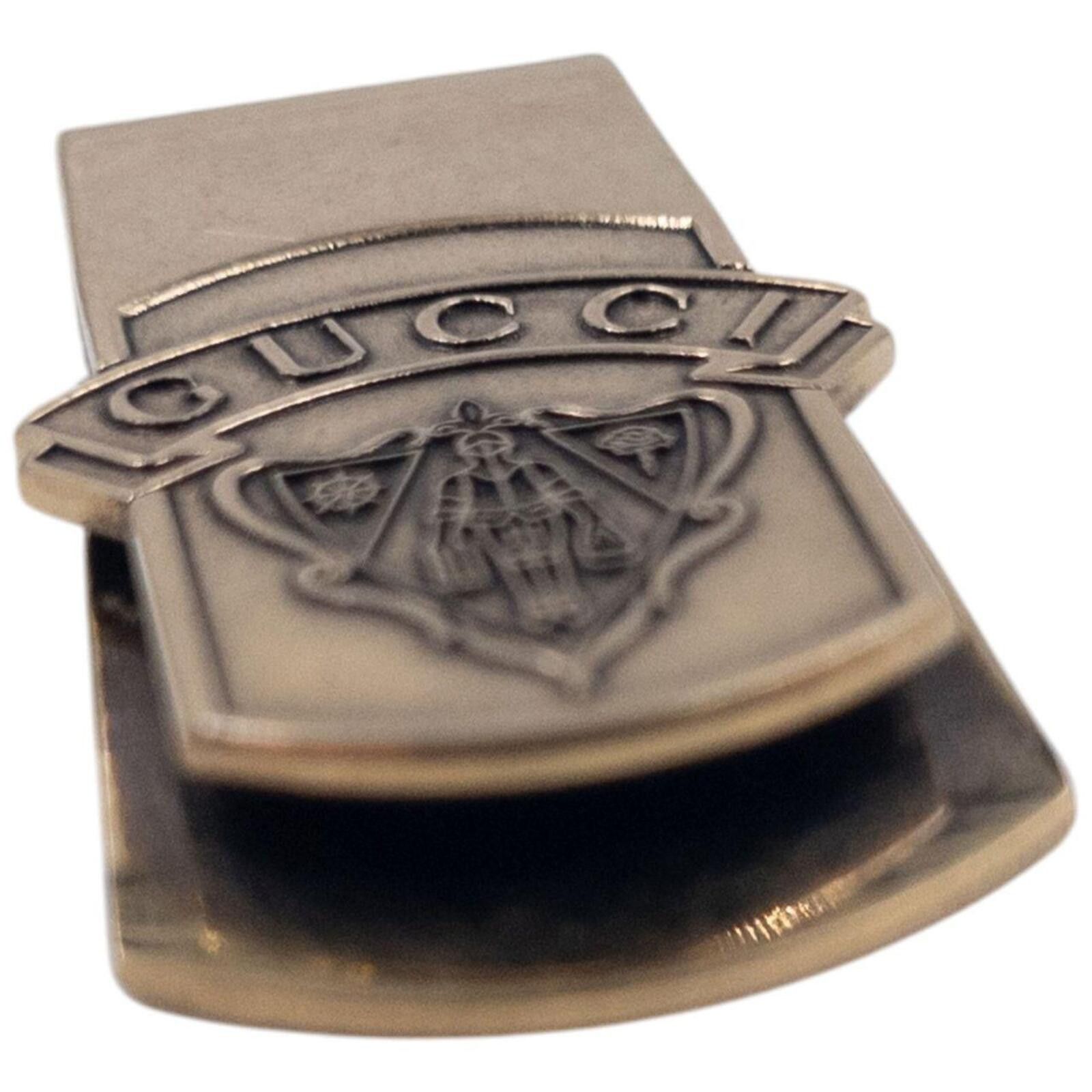 Gucci Vintage 2000s Gucci Gold Embossed Money Clip Size ONE SIZE - 6 Thumbnail