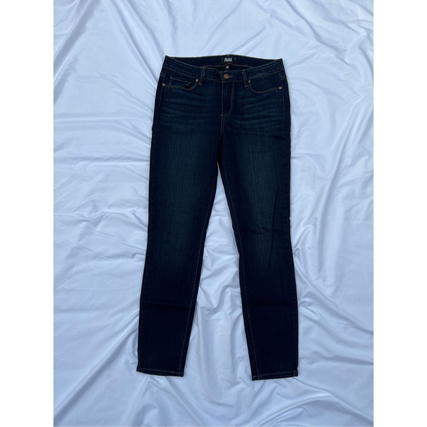 Paige Paige Verdugo Ankle Blue Jeans Woman’s Size 30 Size 30" / US 8 / IT 44 - 1 Thumbnail