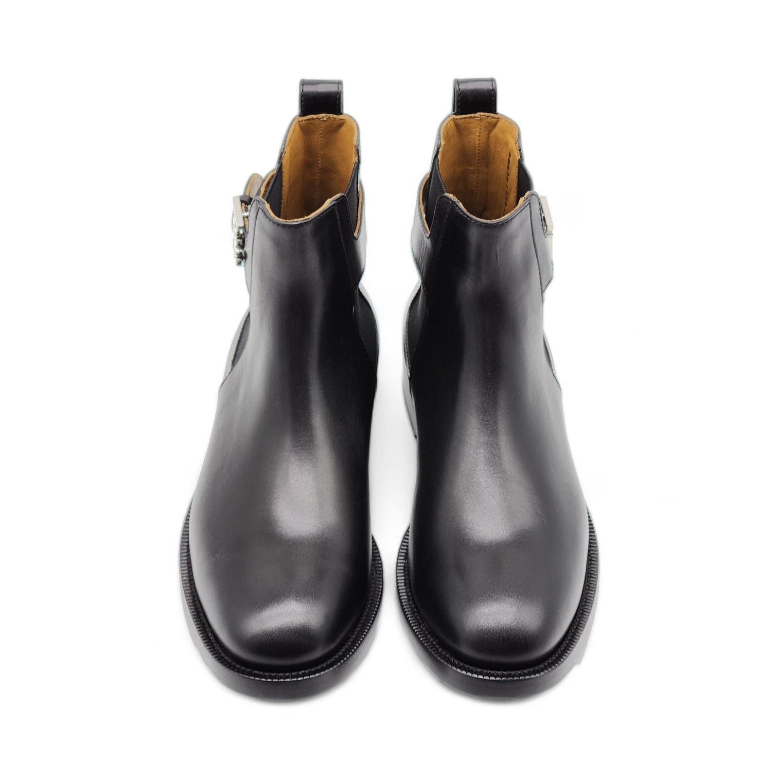 Burberry Luke TB Buckle Leather Chelsea Boot Black 41.5 8.5US $1050 Size US 8.5 / EU 41-42 - 4 Thumbnail