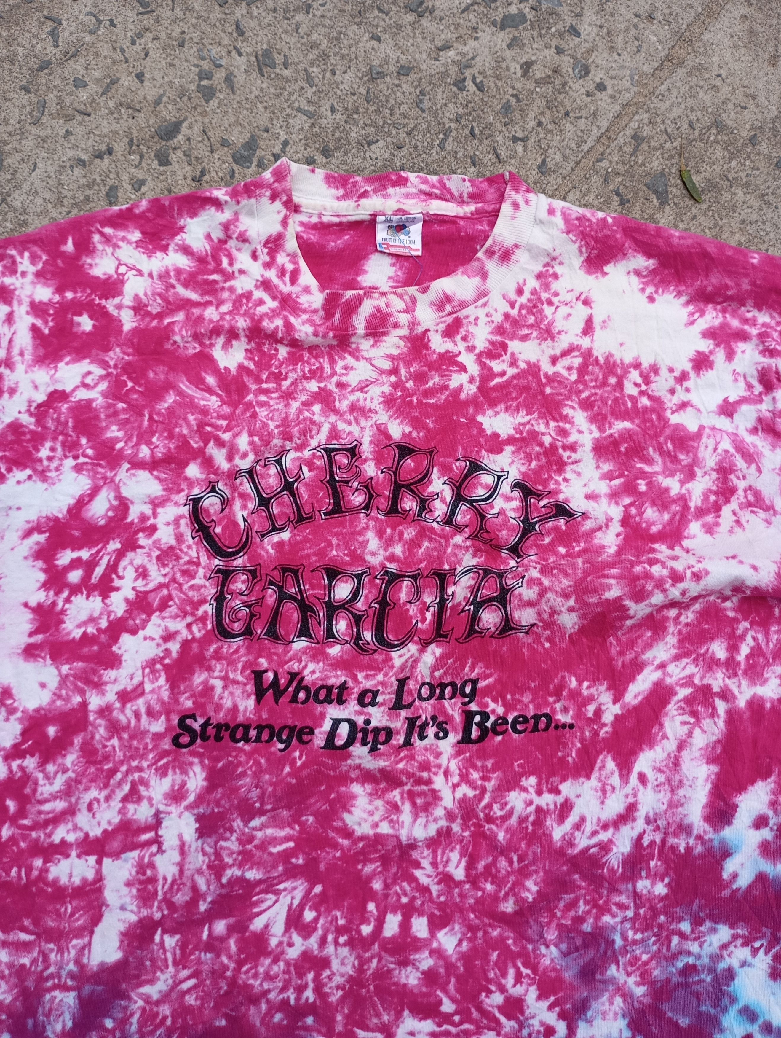 Grateful Dead × Vintage Vtg 90’s Ben & Jerry’s Grateful Dead Cherry Garcia T-shirt Size US XL / EU 56 / 4 - 2 Thumbnail