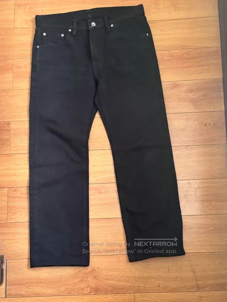 Iron Heart Iron Heart Ultra-heavyweight 21oz Black Cow jeans Size US 33 - 1 Thumbnail