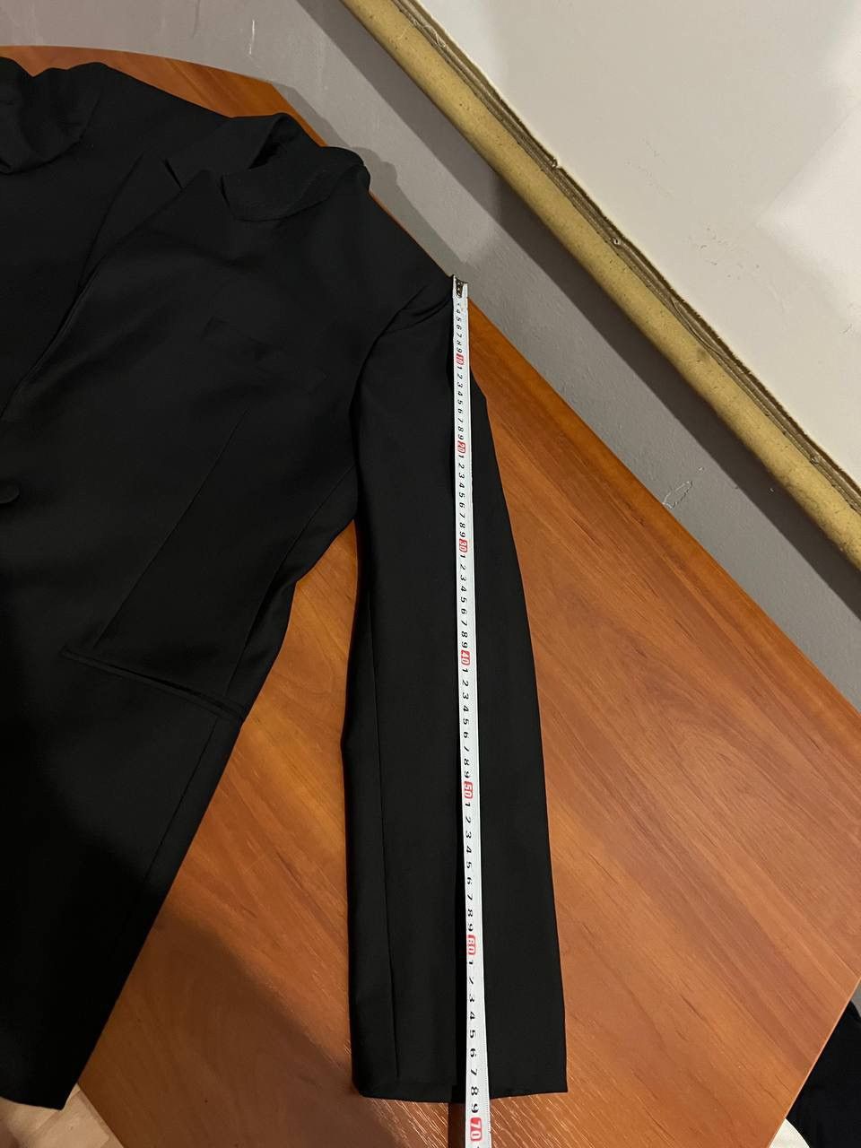 Balenciaga 2010 BALENCIAGA PARIS BY NICOLAS CHESQUIERE BUTTON BLAZER 48 Size 48S - 19 Thumbnail