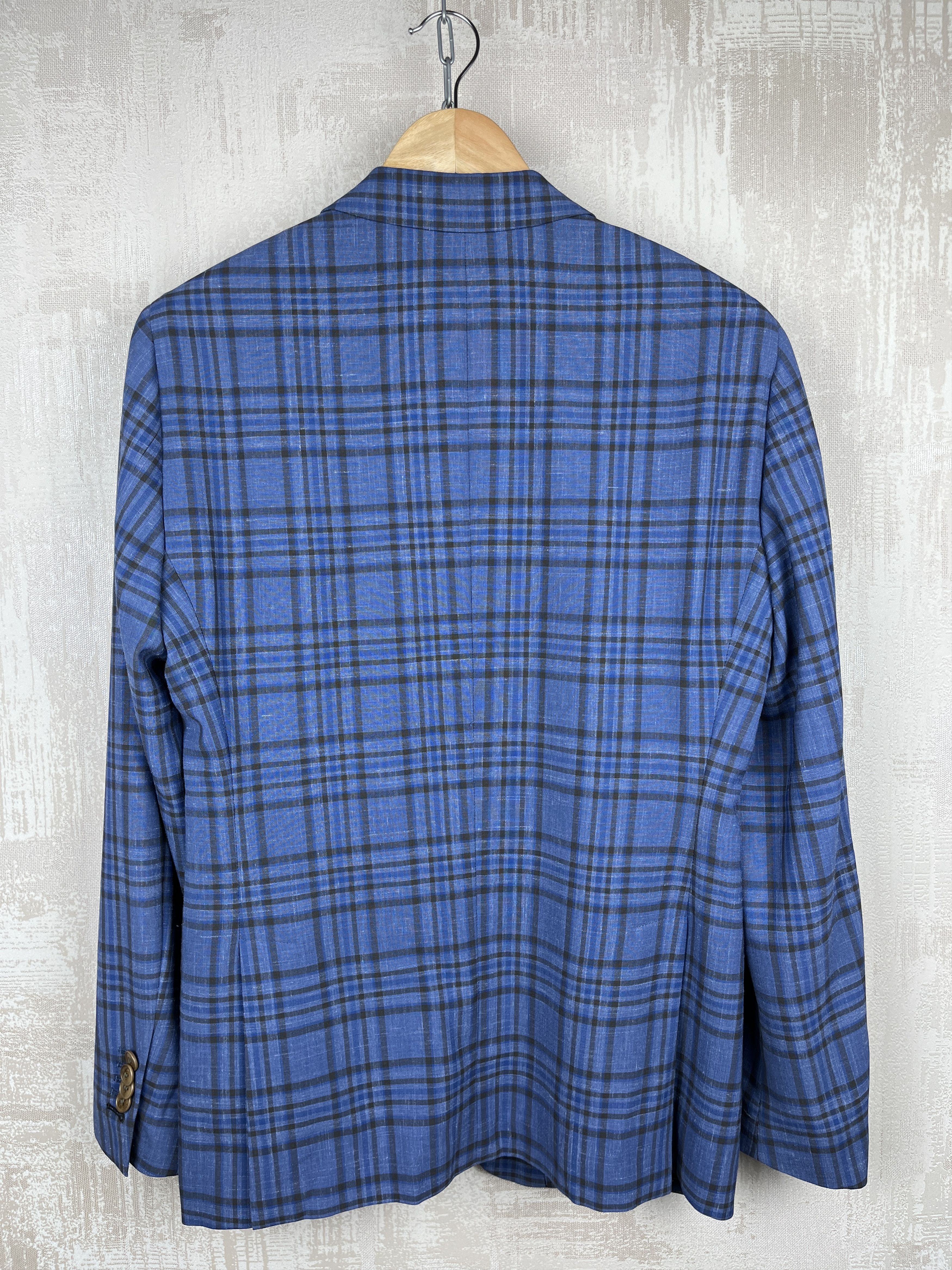 Ermenegildo Zegna Alferano Ermenegildo Zegna Check Wool Blazer Men's Size 46 ? Size US S / EU 44-46 / 1 - 14 Thumbnail