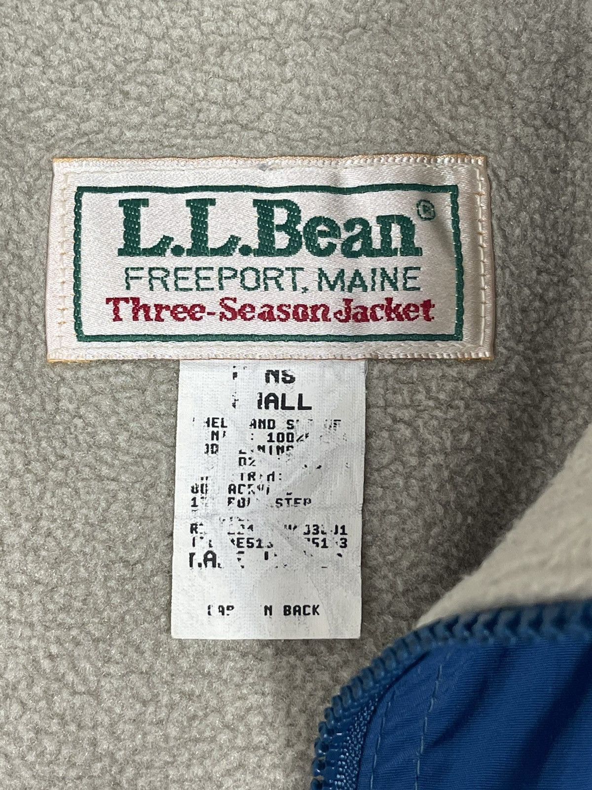 L.L. Bean 90s Vintage L.L Bean Three Season Jacket Size US S / EU 44-46 / 1 - 11 Thumbnail