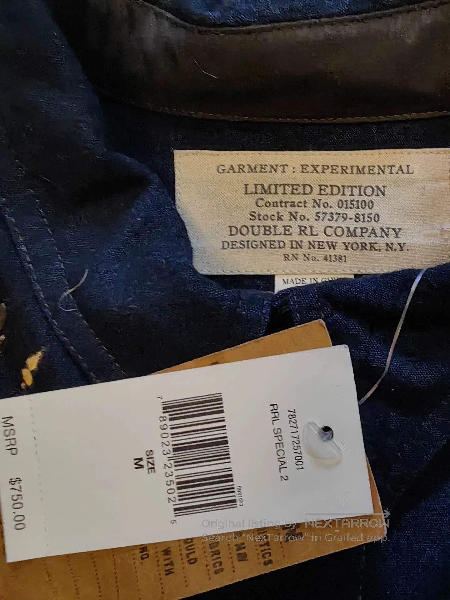 RRL Ralph Lauren RRL Limited Edition Woven Jacket. Size US M / EU 48-50 / 2 - 3 Thumbnail