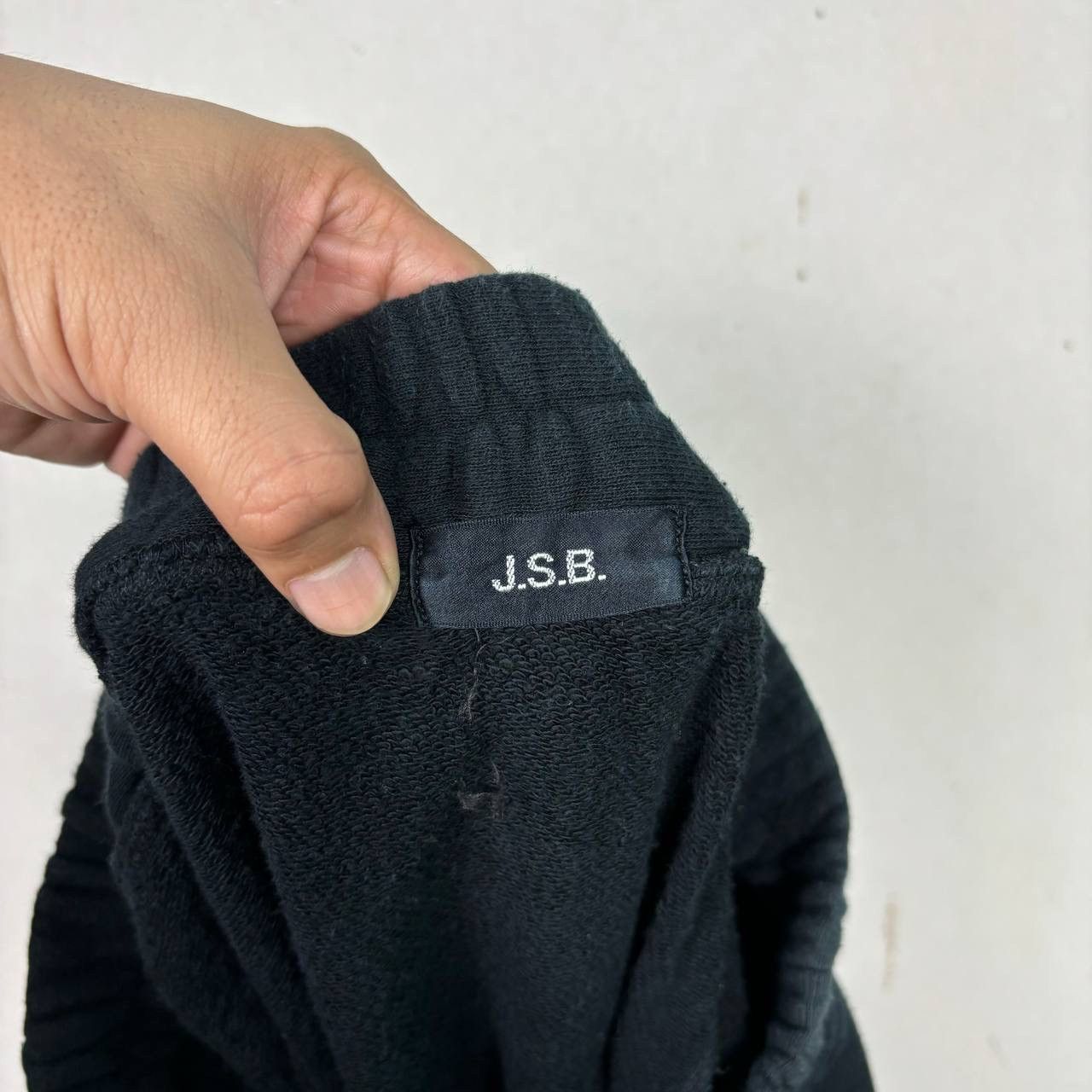 Japanese Brand J.S.B Japan Sarouel Drop Crotch Sweatpants Black Size M Size US 32 / EU 48 - 7 Thumbnail