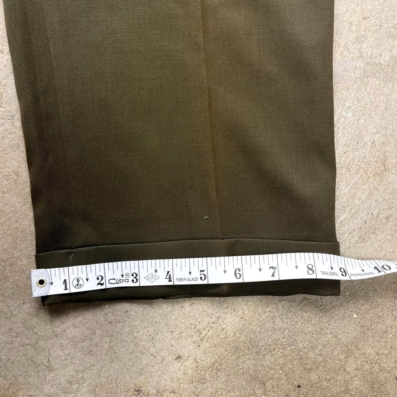 Ralph Lauren Ralph Lauren Wool Pleated Trousers green 34x30 Dress Pants Men Reg Size 34 Inseam 30 Green Wool Men Size US 34 / EU 50 - 5 Thumbnail