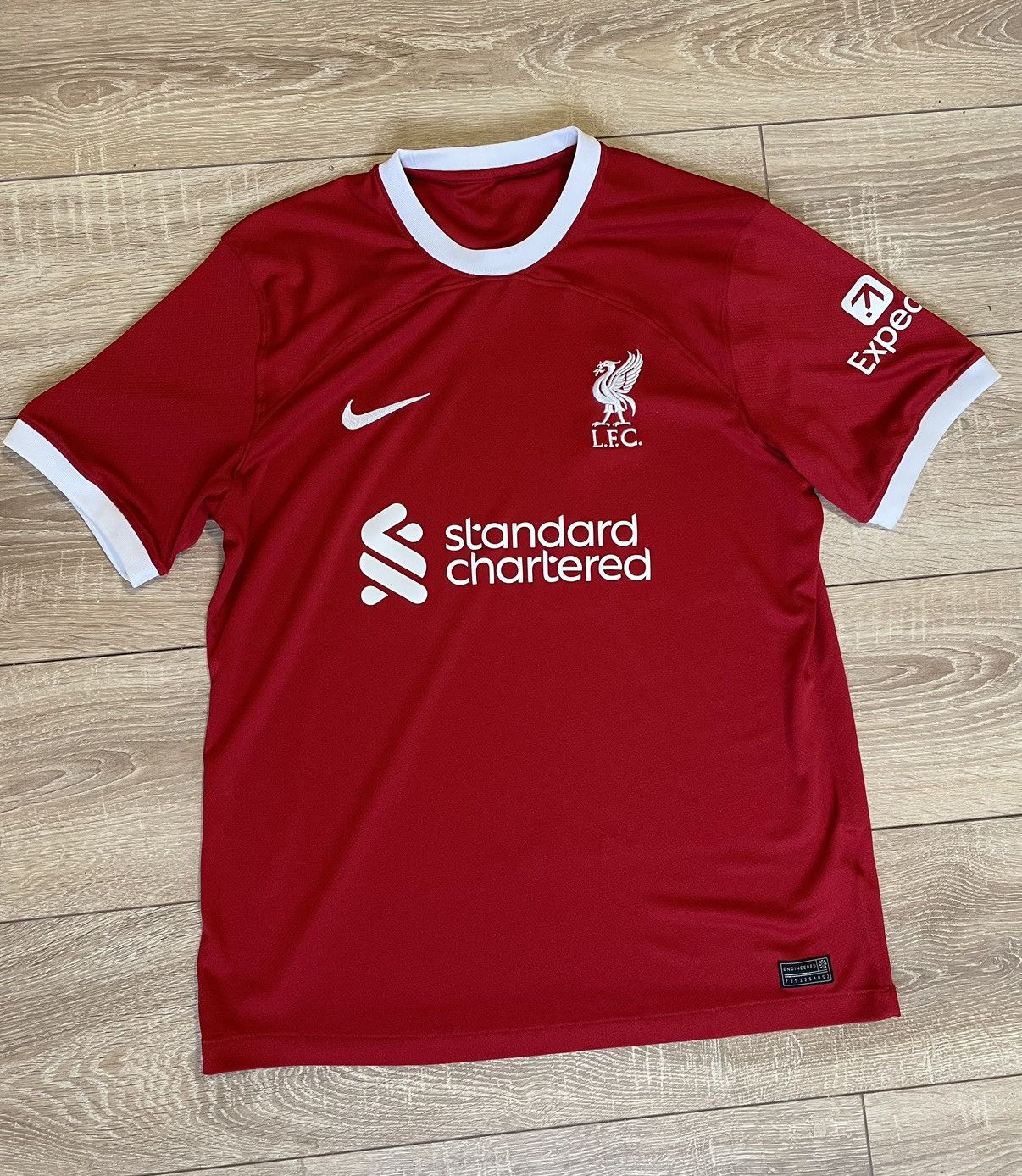Nike Nike Liverpool 2023 2024 Home Football Shirt Soccer Jersey Size US L / EU 52-54 / 3 - 1 Thumbnail