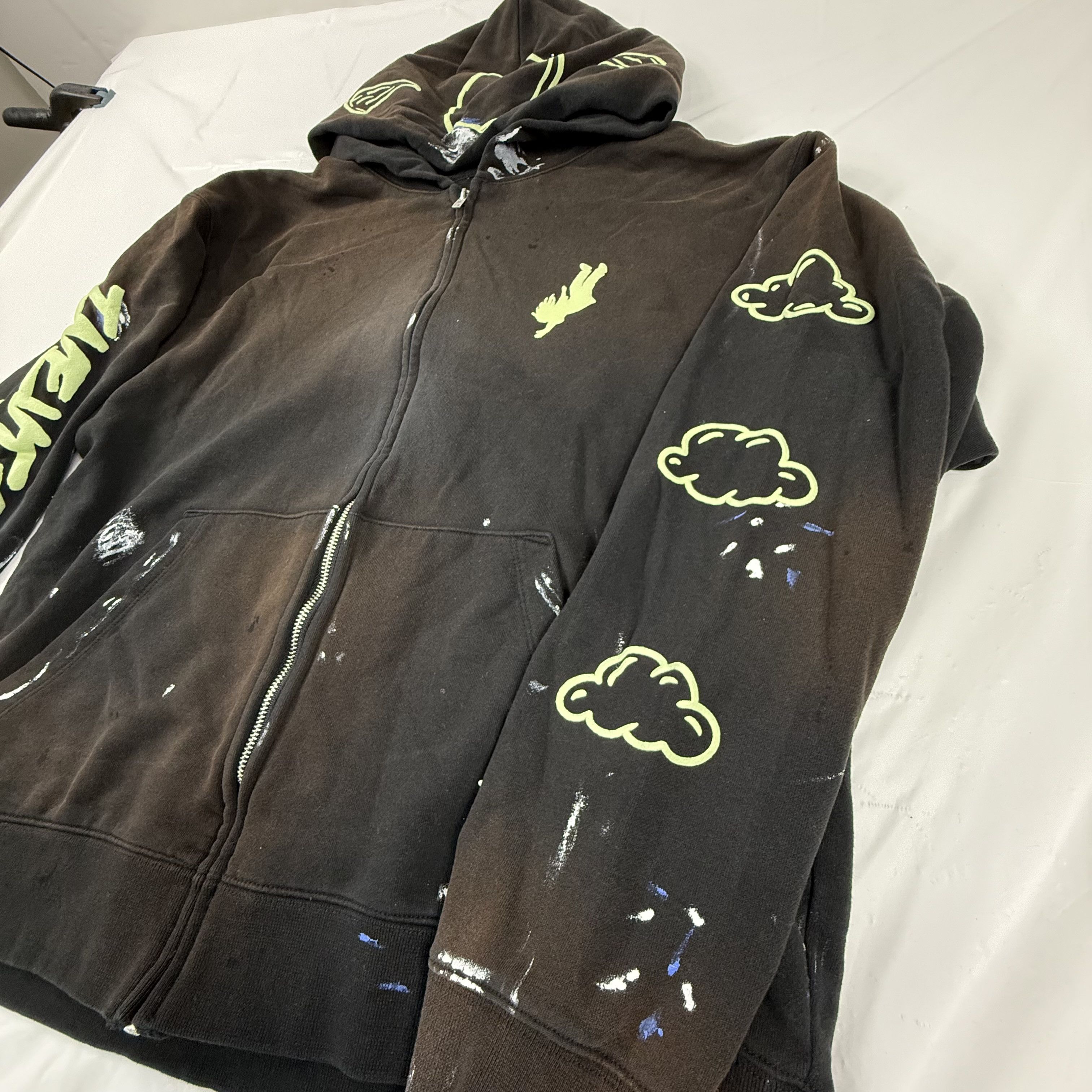 Dreamville Dreamville Numero Uno Zip Up Hoodie XXL Faded Size US XXL / EU 58 / 5 - 4 Thumbnail