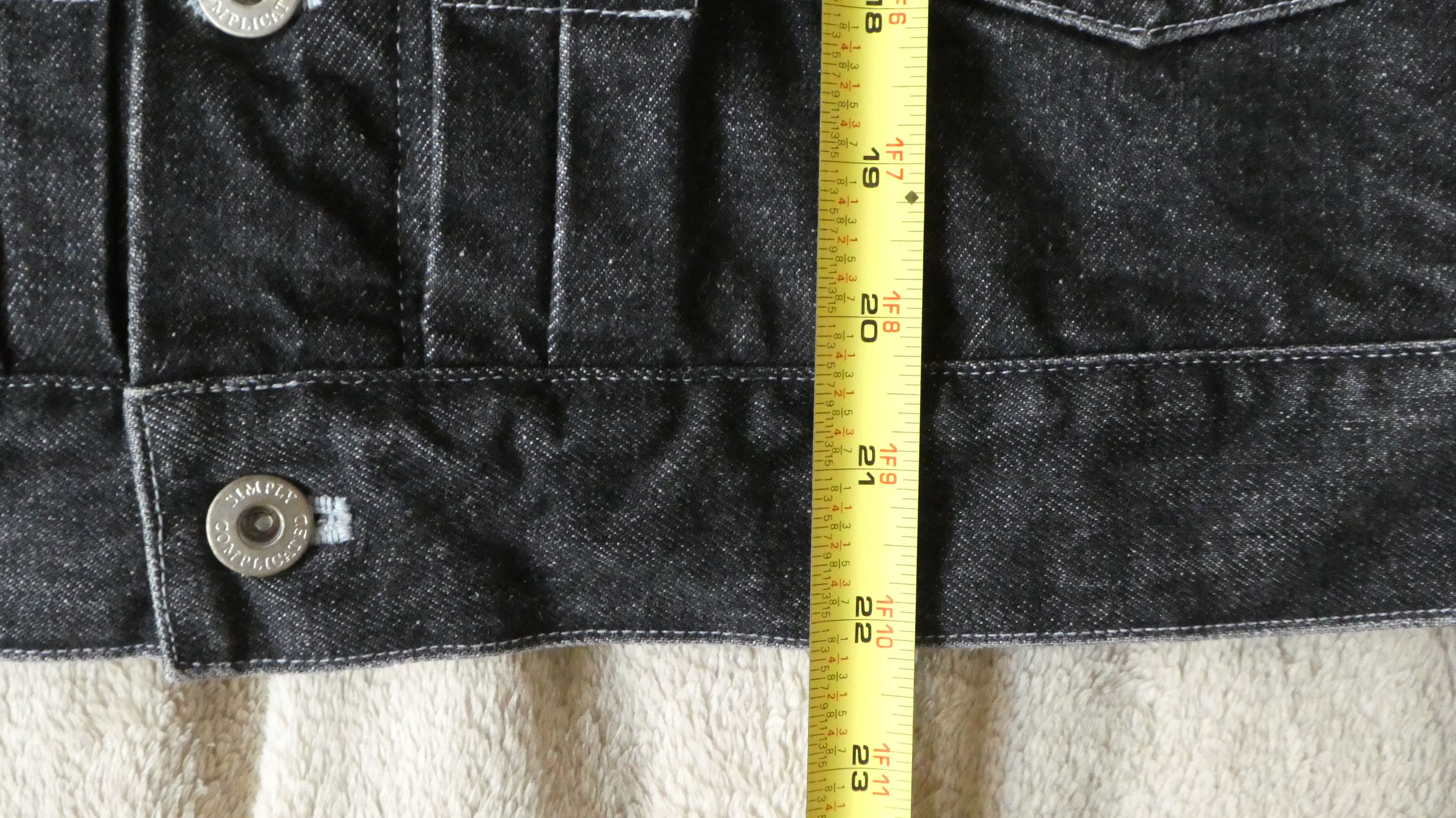 Japanese Brand SimplyComplicated Boyfriend Denim Jacket Size US S / EU 44-46 / 1 - 8 Thumbnail