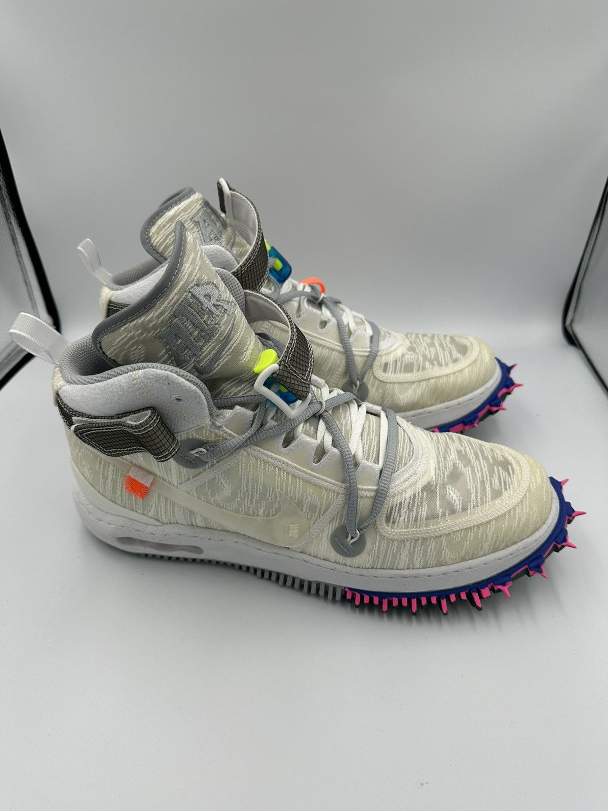 Nike × Off-White Nike x OFF WHITE AIR FORCE 1 high Size US 13 / EU 46 - 12 Thumbnail