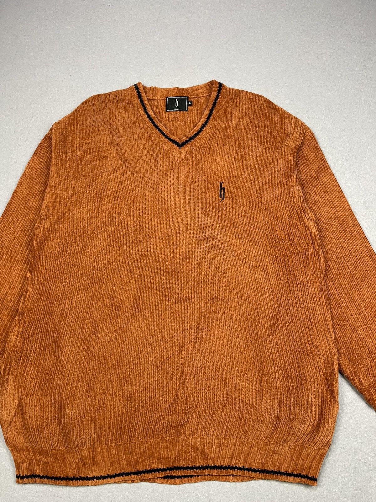 Honda Vintage DJ HONDA Knitwear Sweater Size US L / EU 52-54 / 3 - 4 Thumbnail