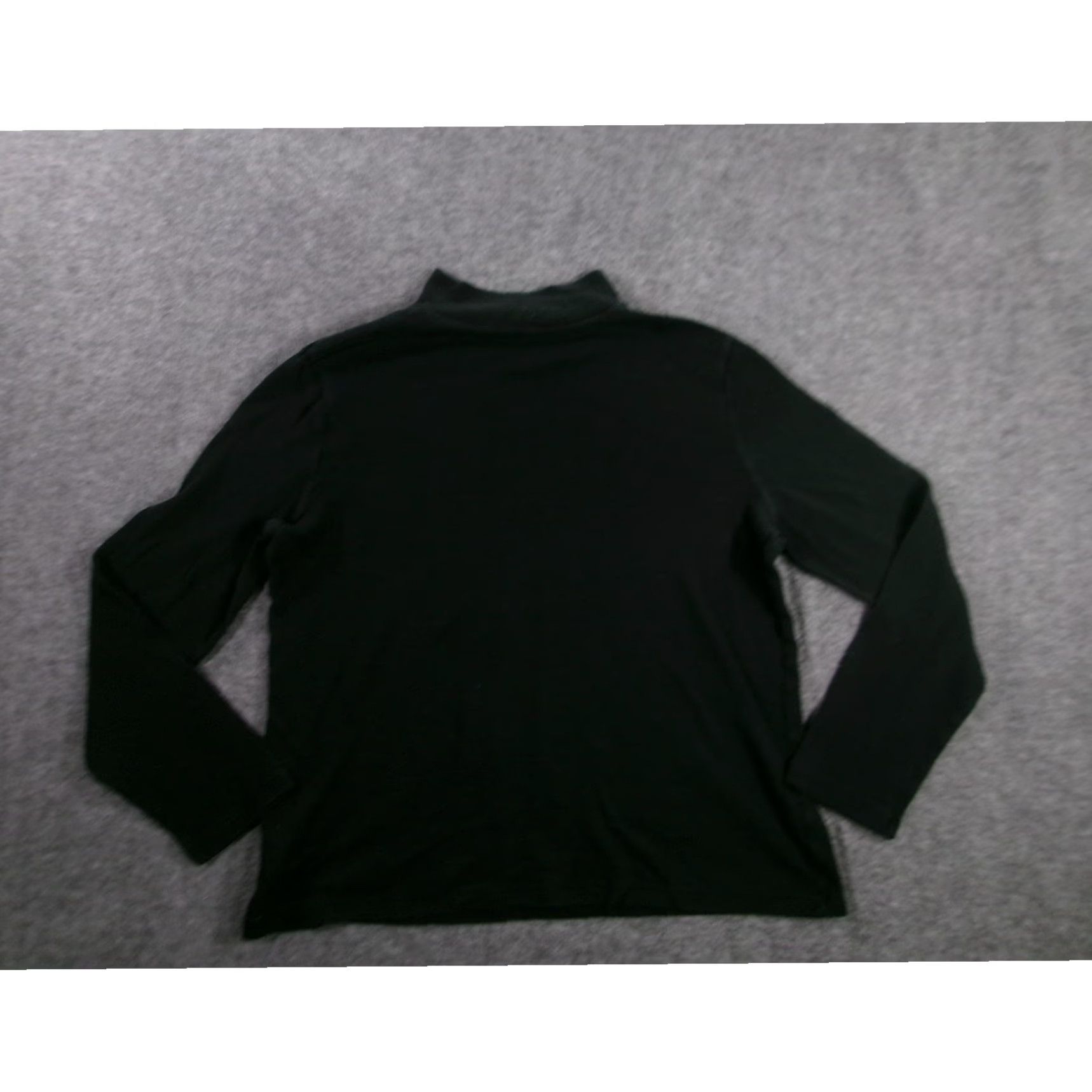 Vintage White Stag Black Mock Neck T-Shirt Women Large Casual Basic Long Sleeve Size L / US 10 / IT 46 - 7 Thumbnail