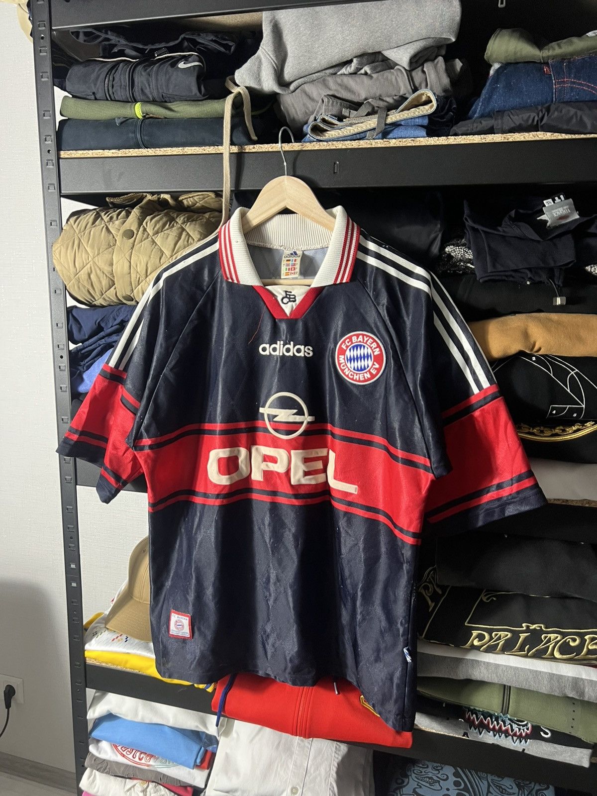Adidas ⚽️🔥 Bayern Munich Shirt 97/98 Adidas Vintage Jersey Scholl #7 Size US L / EU 52-54 / 3 - 2 Thumbnail