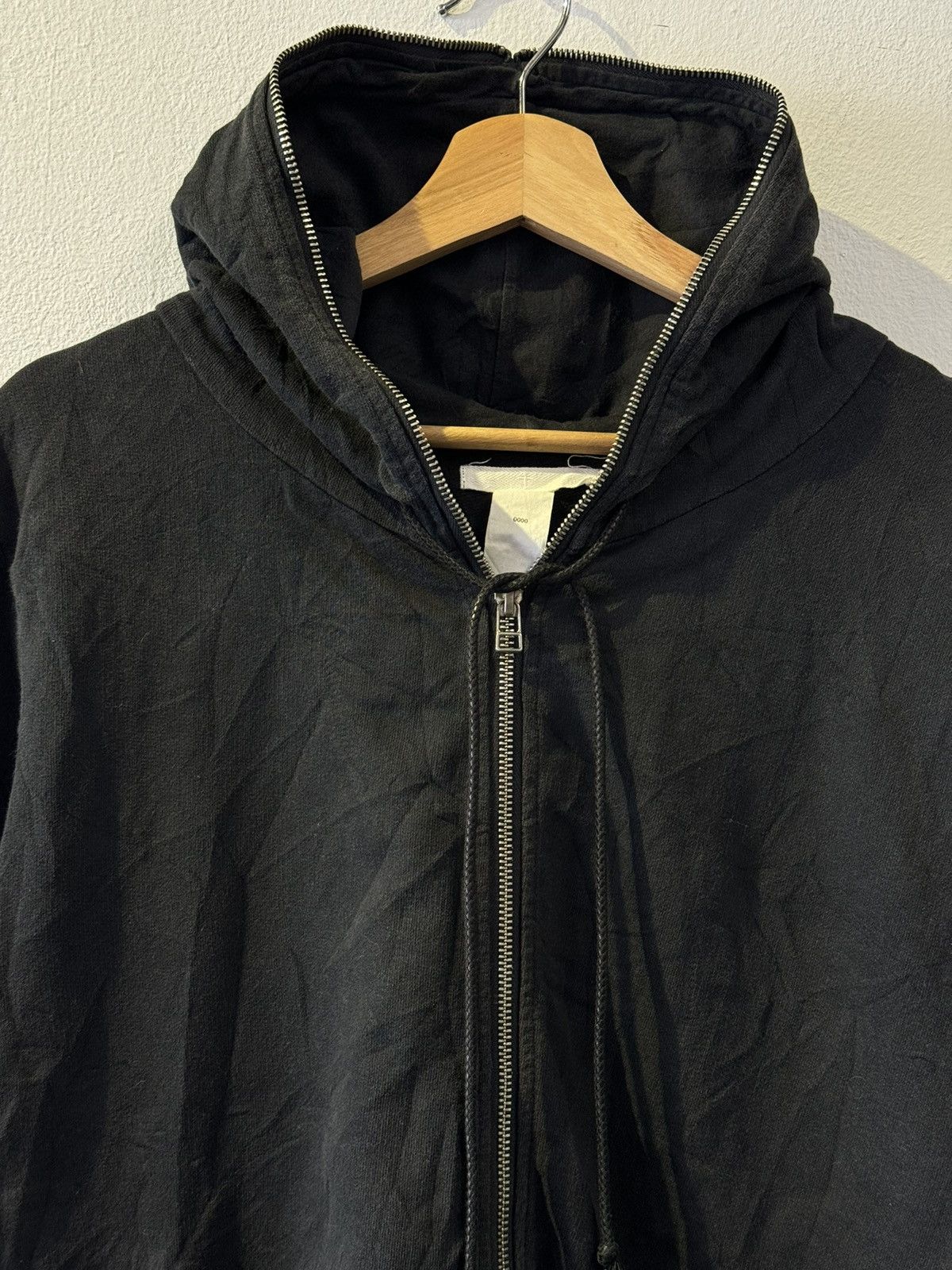 Shimamura Asymmetry Shark Zipper Punk Poem Riot Hoodies