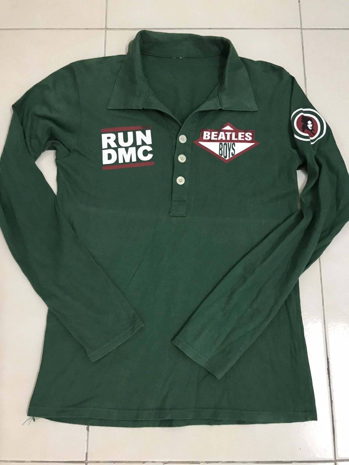 Band Tees Hysteric Glamour X Run Dmc X Beatles Long Sleeve Shirt Size US M / EU 48-50 / 2 - 5 Thumbnail