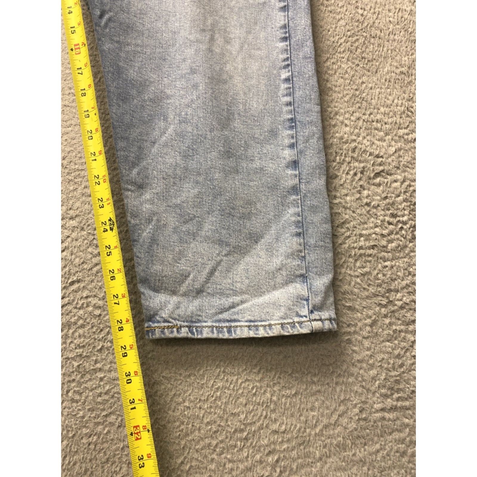 Vintage MENS LEVIS 502 JEANS SIZE 48x29 BLUE STRETCH / 0645 Size US 32 / EU 48 - 7 Thumbnail