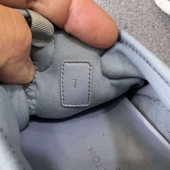 Louis Vuitton Louis Vuitton Fastlane Denim Sneakers in Navy Blue -2508 Size US 8 / EU 41 - 5 Thumbnail