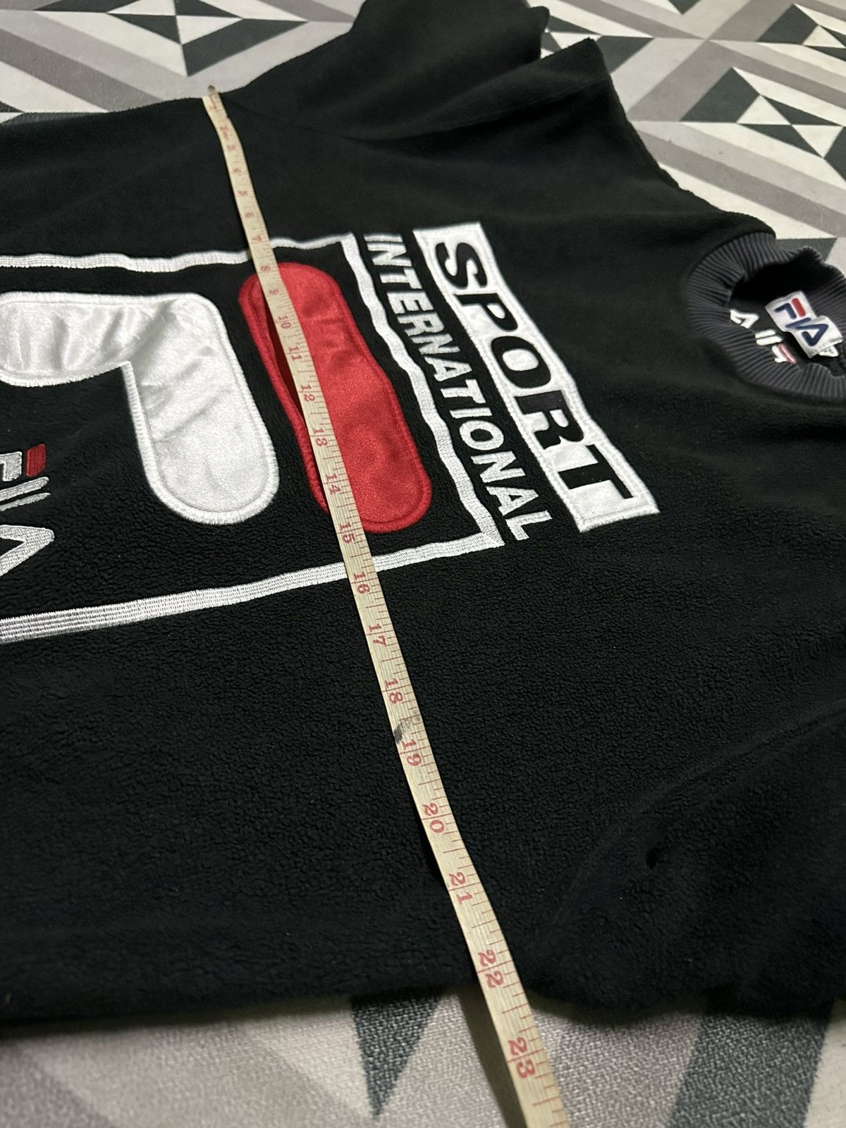 Fila Fila big logo sweatshirt Size US M / EU 48-50 / 2 - 10 Thumbnail
