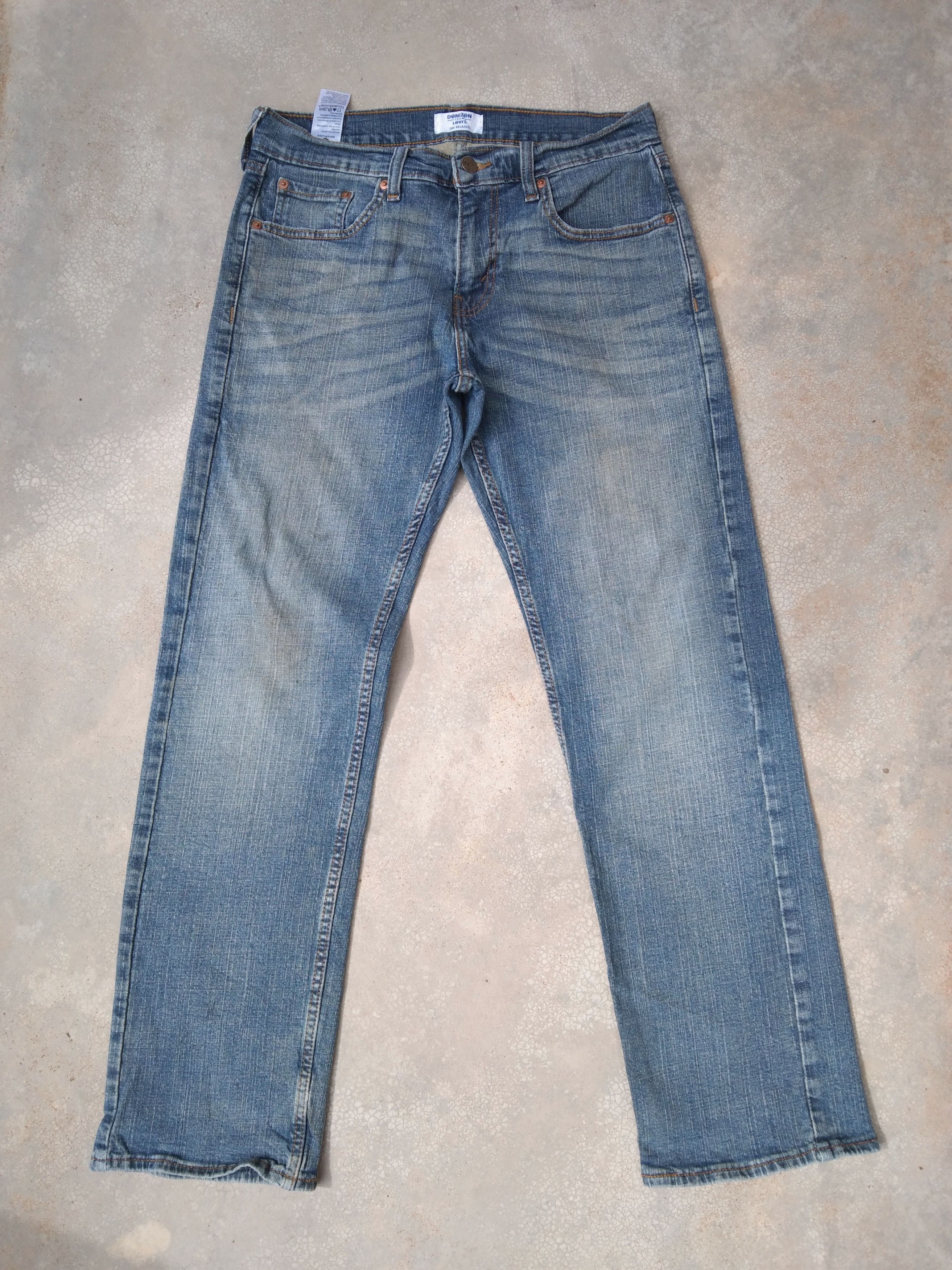 Levi's Denizen From Vintage Levi's 285 Faded Blue Jeans 30x29 Size US 30 / EU 46 - 1 Thumbnail